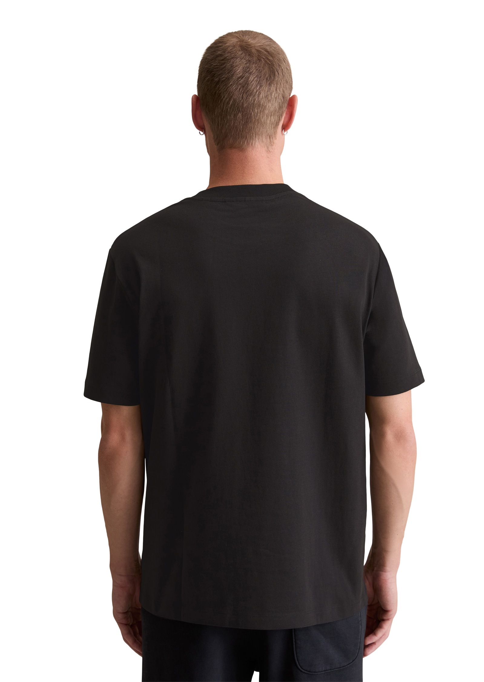 Marc OPolo DENIM T-Shirt relaxed aus schwerem Bio-Baumwoll-Jersey günstig online kaufen