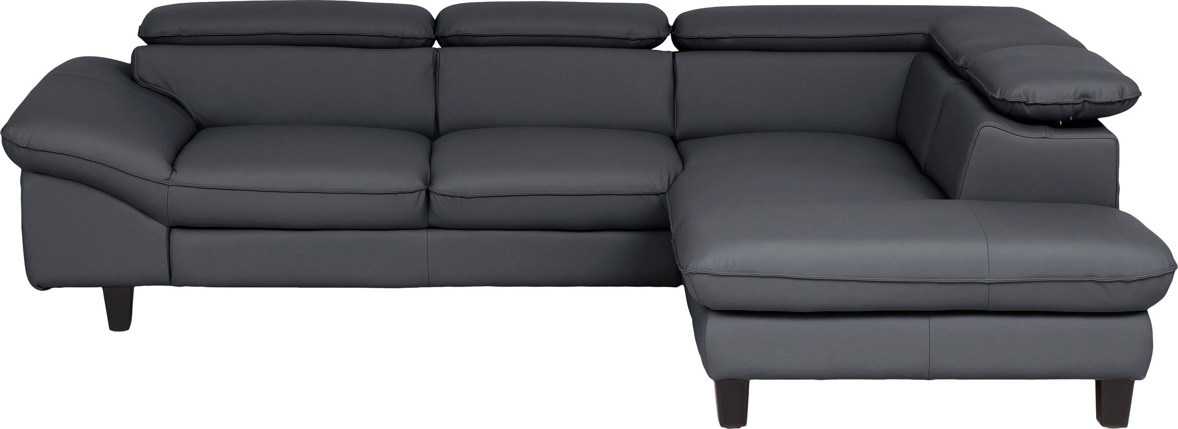 Home affaire Ecksofa »Pilot L-Form«, mit Kopfteilverstellung, wahlweise mit Bettfunktion & Bettkasten