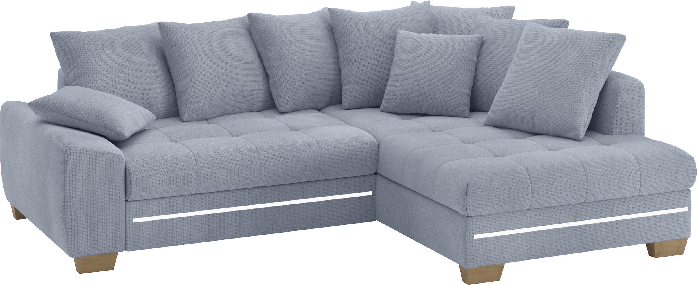 Mr. Couch Ecksofa "Nikita II, L-Form", mit Kaltschaum, RGB-LED Beleuchtung, günstig online kaufen