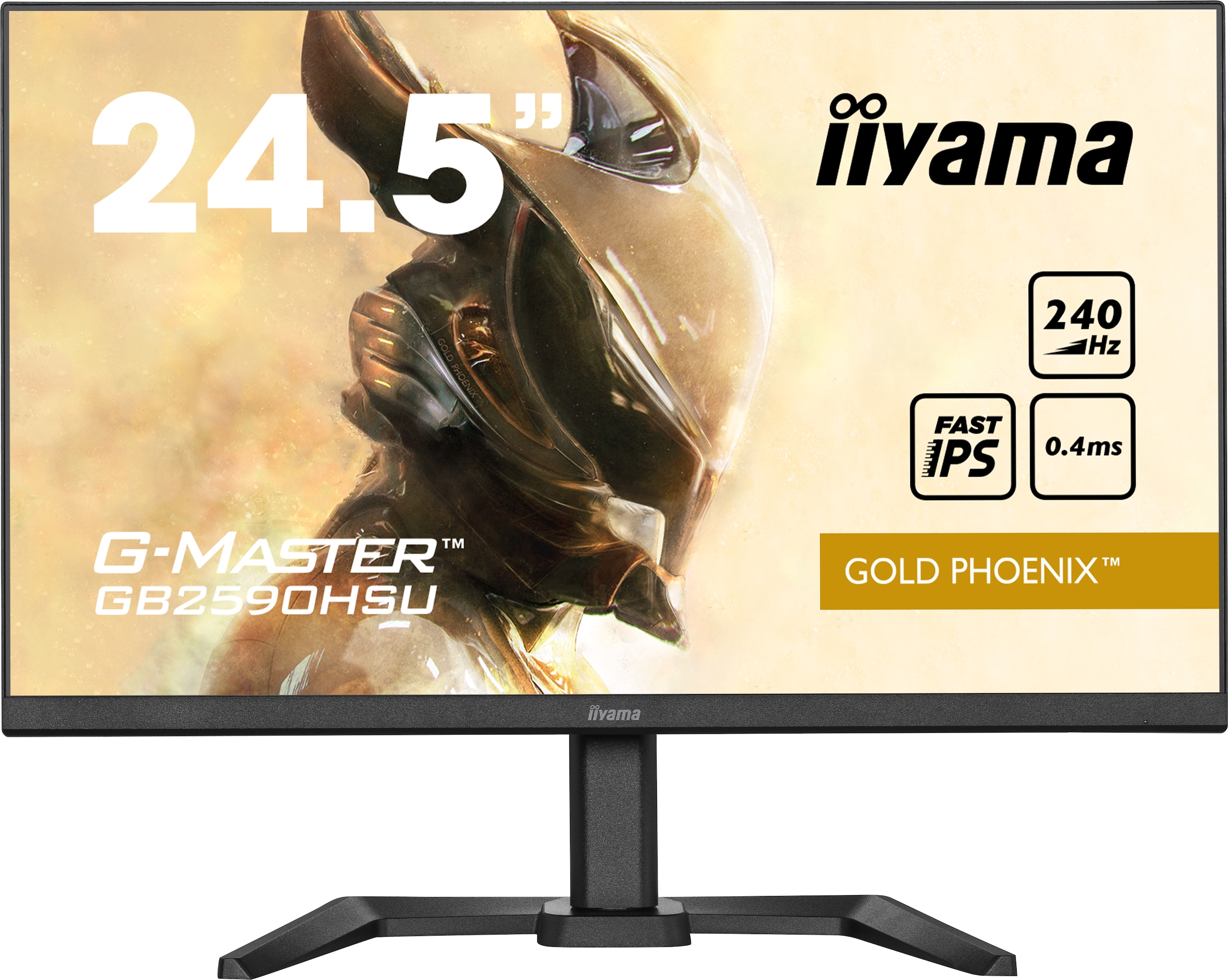 Iiyama Gaming-Monitor »GB2590HSU-B5«, 62,2 cm/25 Zoll, 1920 x 1080 px, Full HD, 0,4 ms Reaktionszeit, 240 Hz