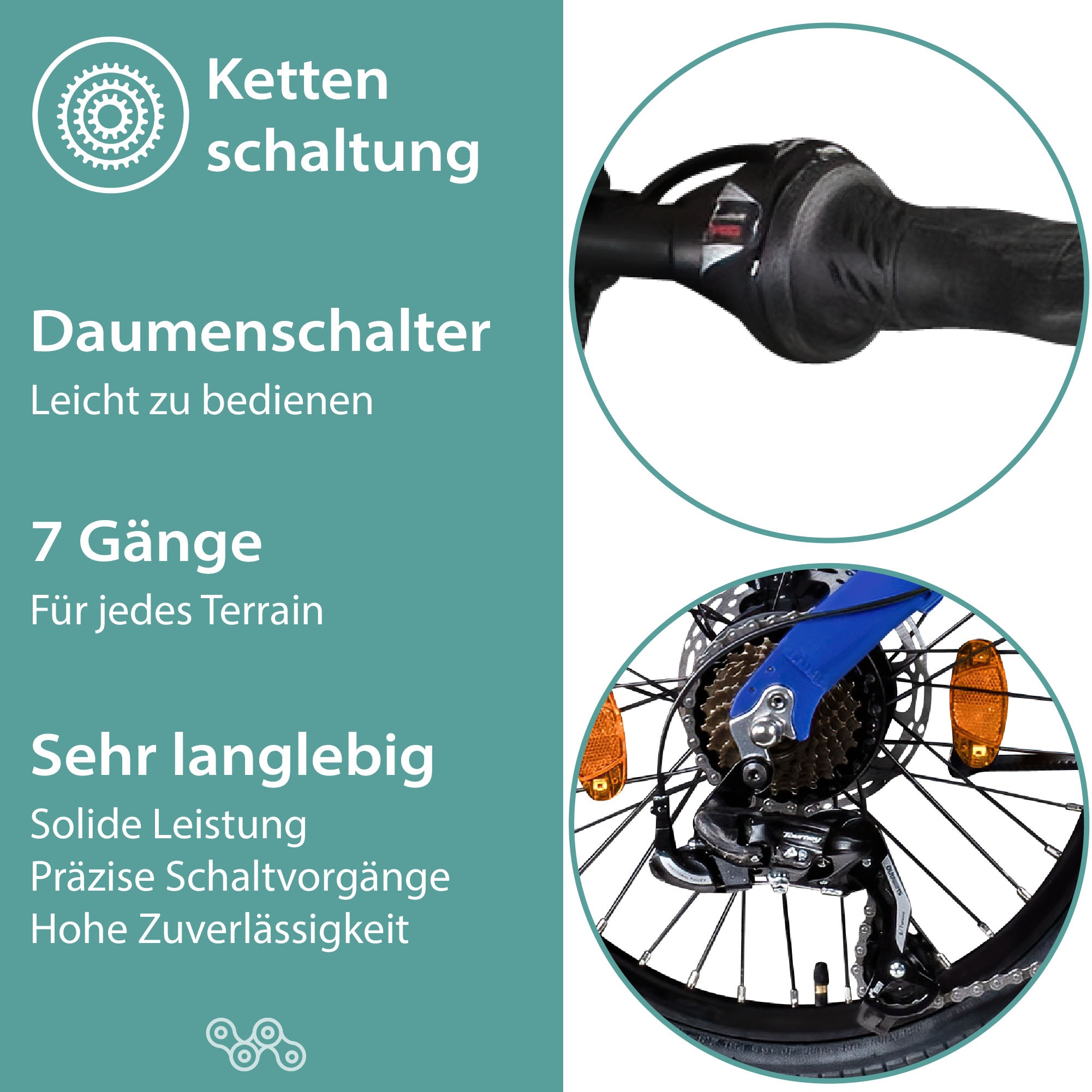 Tretwerk E-Bike »Akimbo Plus«, 7 Gang, Shimano, Tourney, Heckmotor 250 W