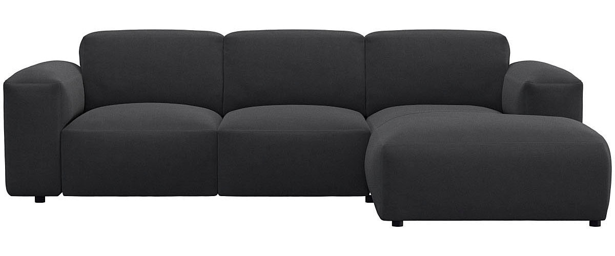 FLEXLUX Ecksofa "Lucera Chaislongue rechts oder links", modern & anschmiegs günstig online kaufen