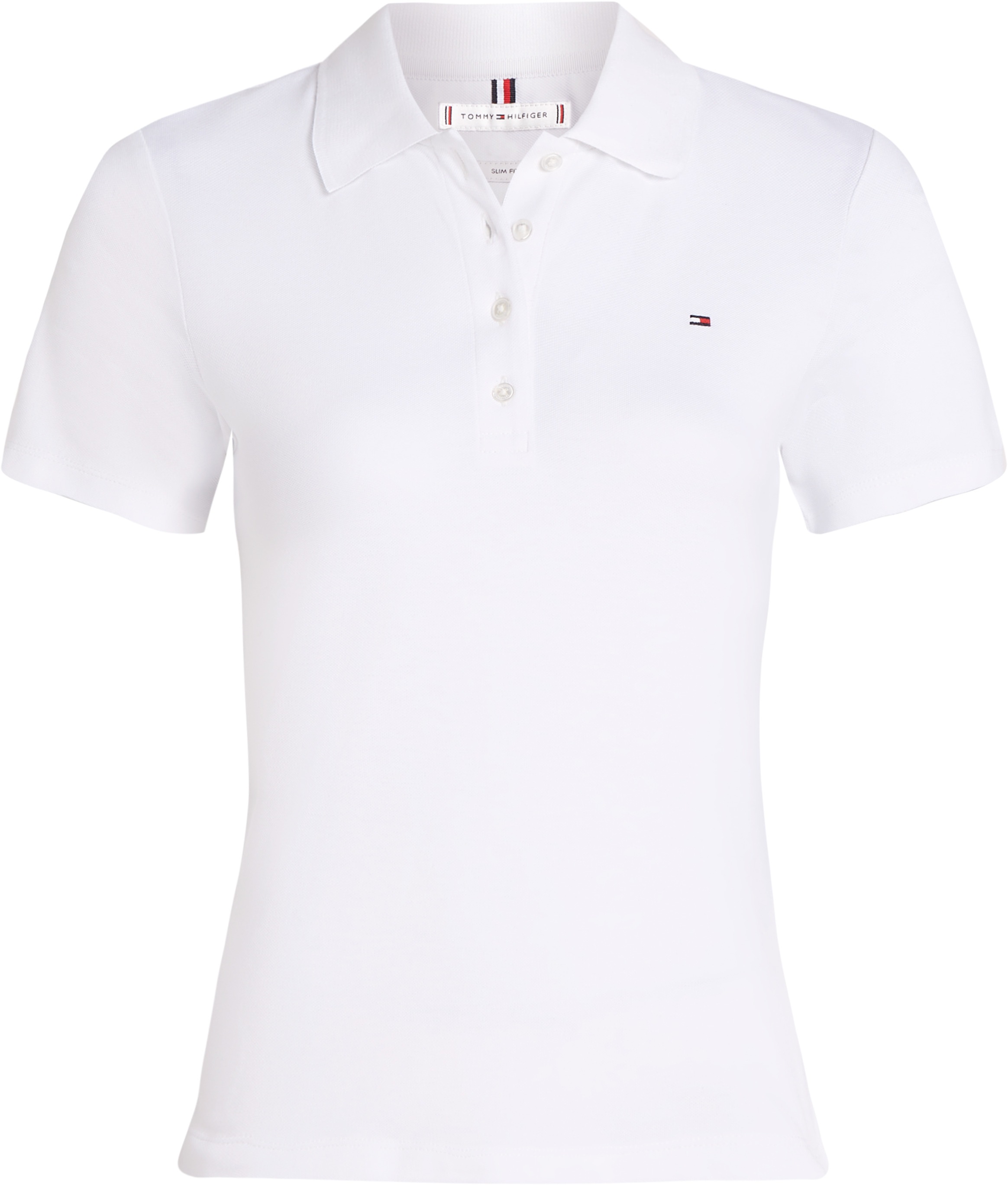 Tommy Hilfiger Poloshirt »1985 Slim Fit Pique Premium«, mit Logostickerei, mit Seitenschlitzen