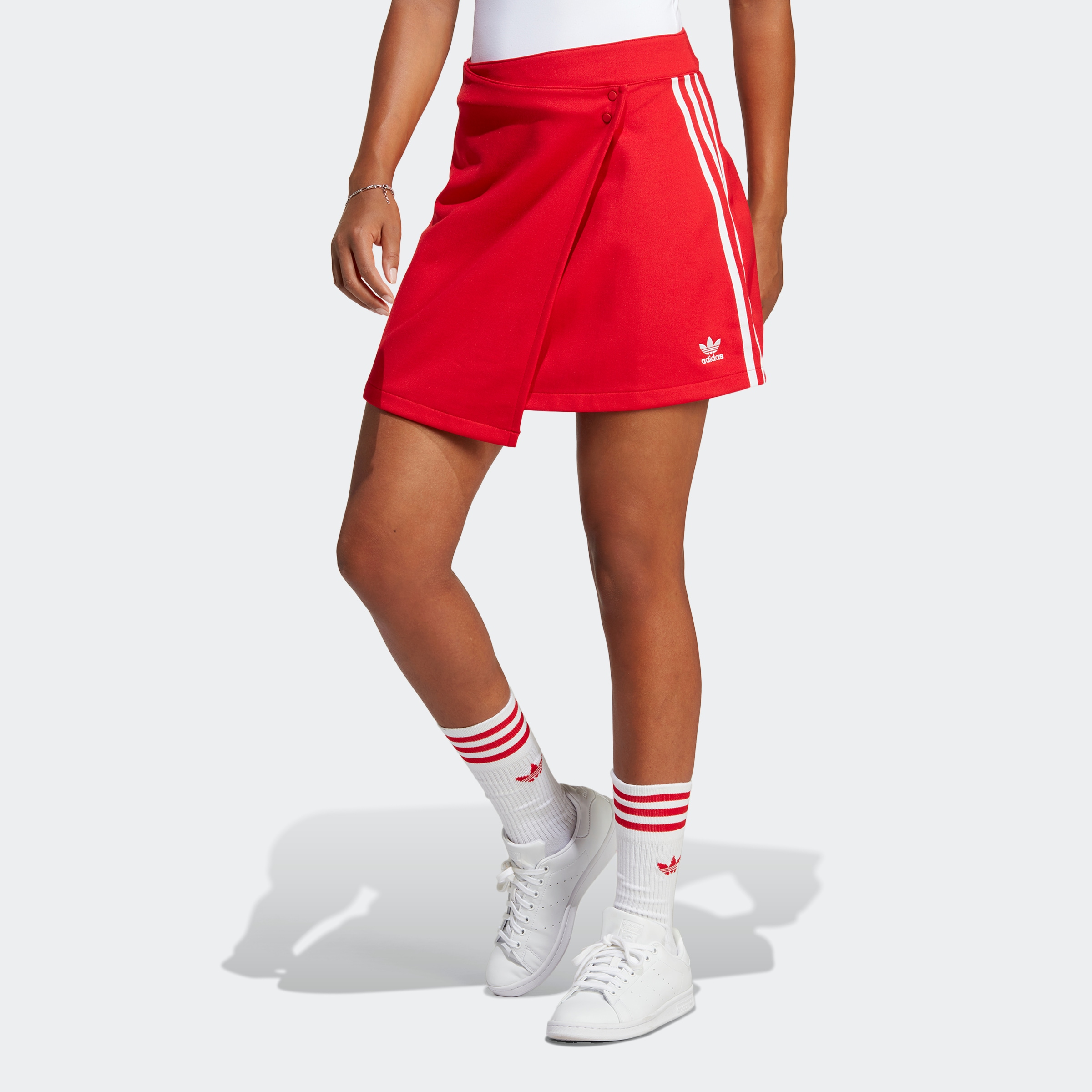 adidas Originals Sweatrock »ADICOLOR CLASSICS 3STREIFEN SHORT WRAPPING ROCK«