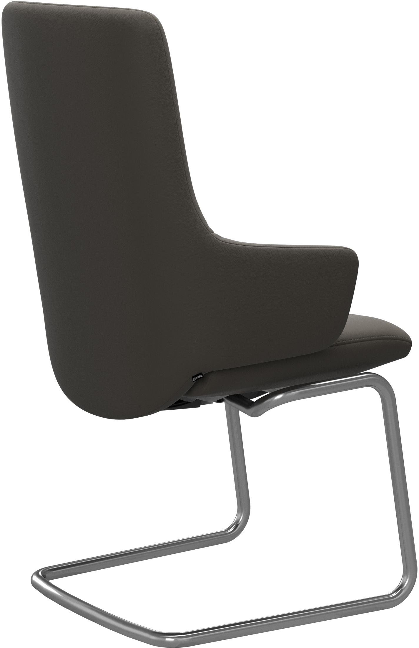 Stressless® Polsterstuhl »Laurel«, Leder PALOMA, High Back mit Armlehne, Größe L, mit Beinen aus Stahl in Schwarz matt