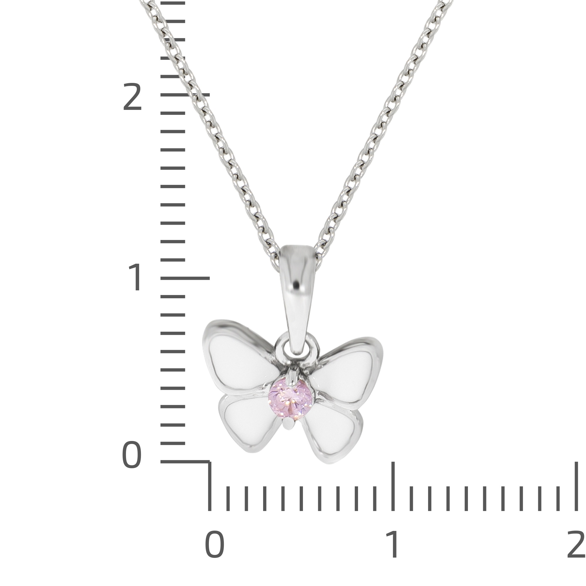 Zeeme Kette mit Anhänger »925 Sterling Silber Schmetterling-Motiv«