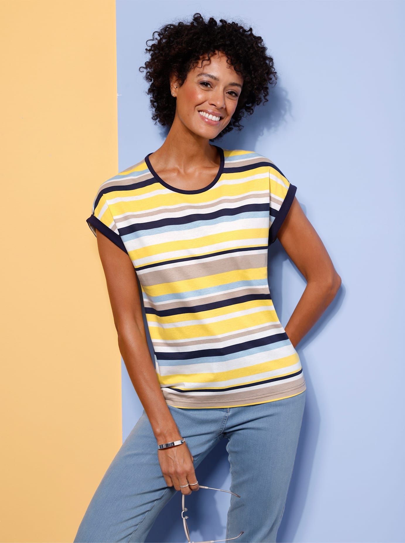 Classic Basics T-Shirt "Ringelshirt" 1 Stk. tlg. günstig online kaufen