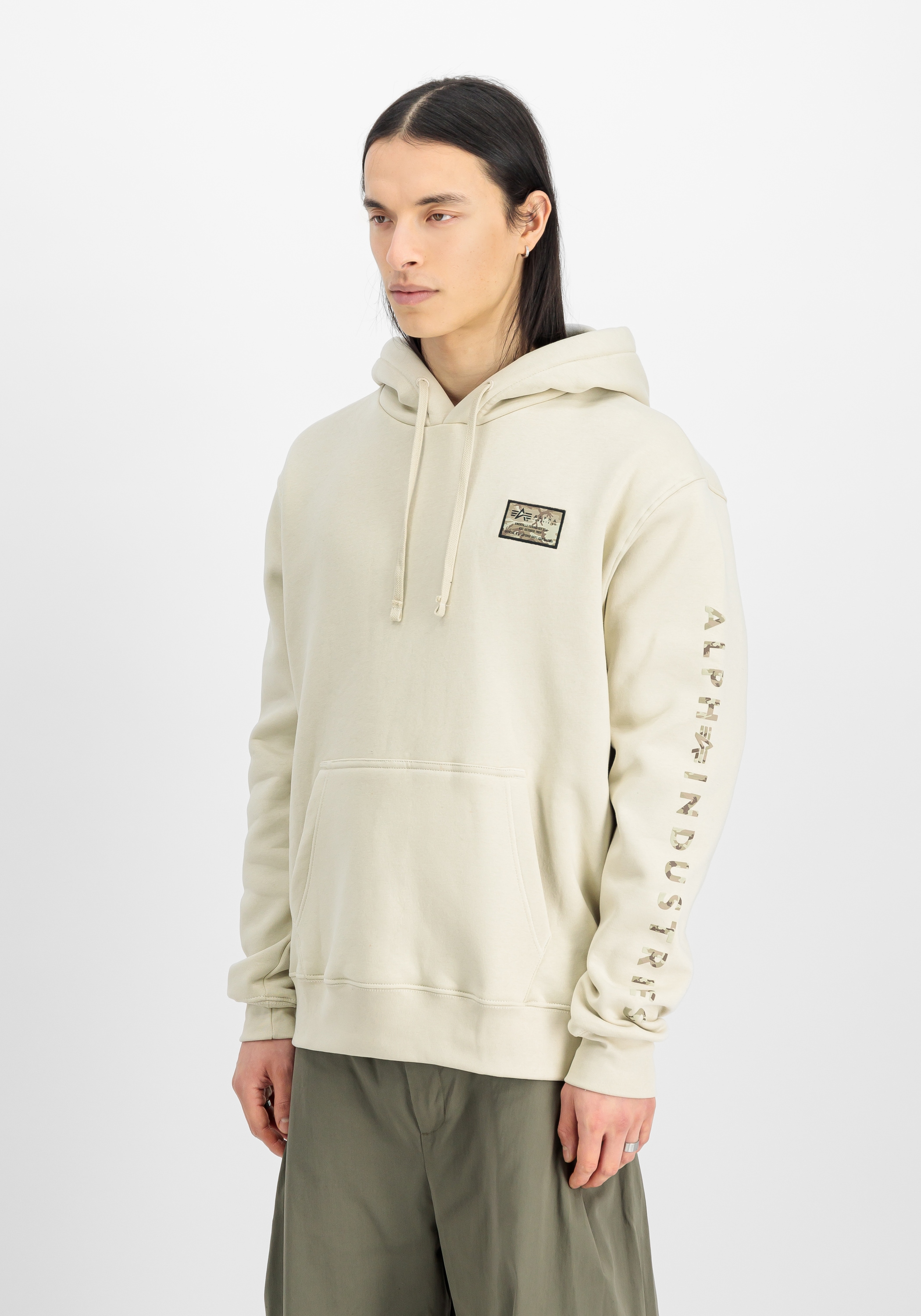 Alpha Industries Hoodie »Alpha Industries Men - Hoodies Camo Sleeve Hoodie«