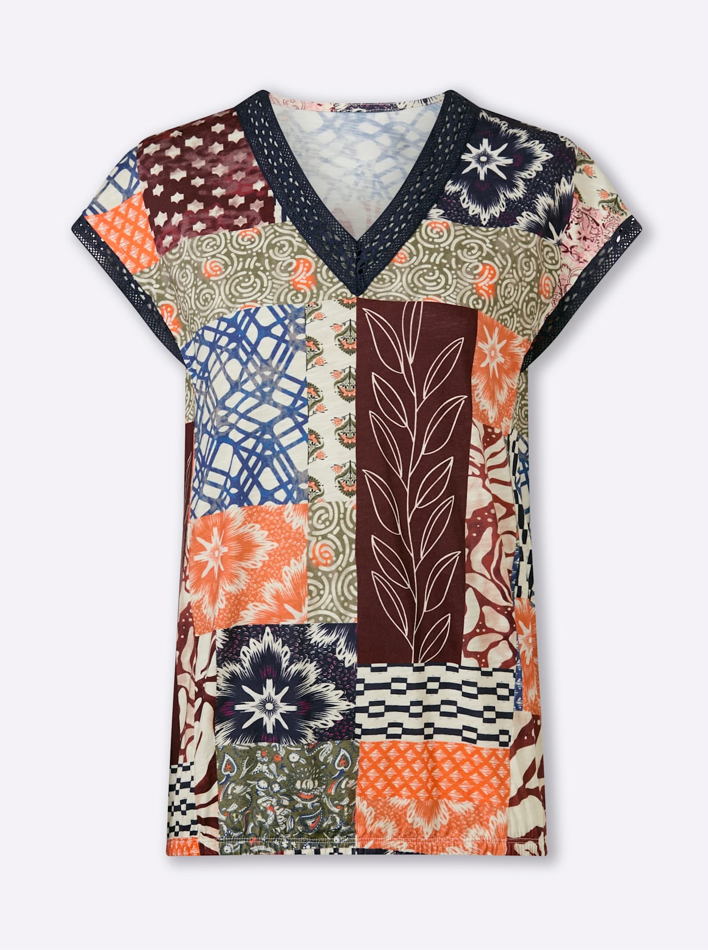 heine Kurzarmshirt »Druck-Shirt« 1 tlg.