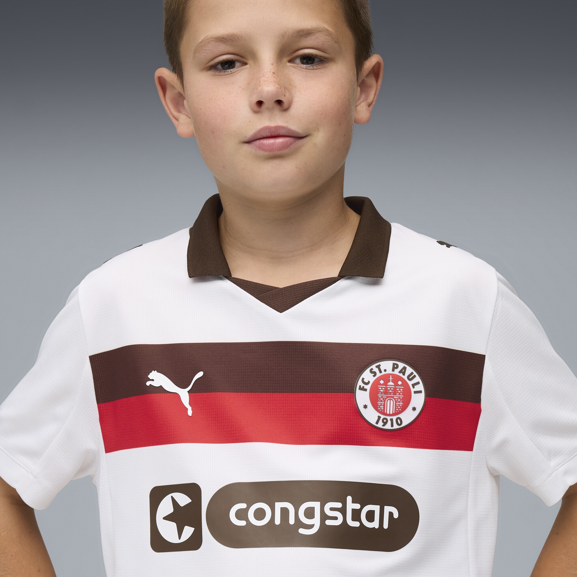 PUMA Poloshirt »FC St. Pauli 25/26 Auswärtstrikot Jugendliche«