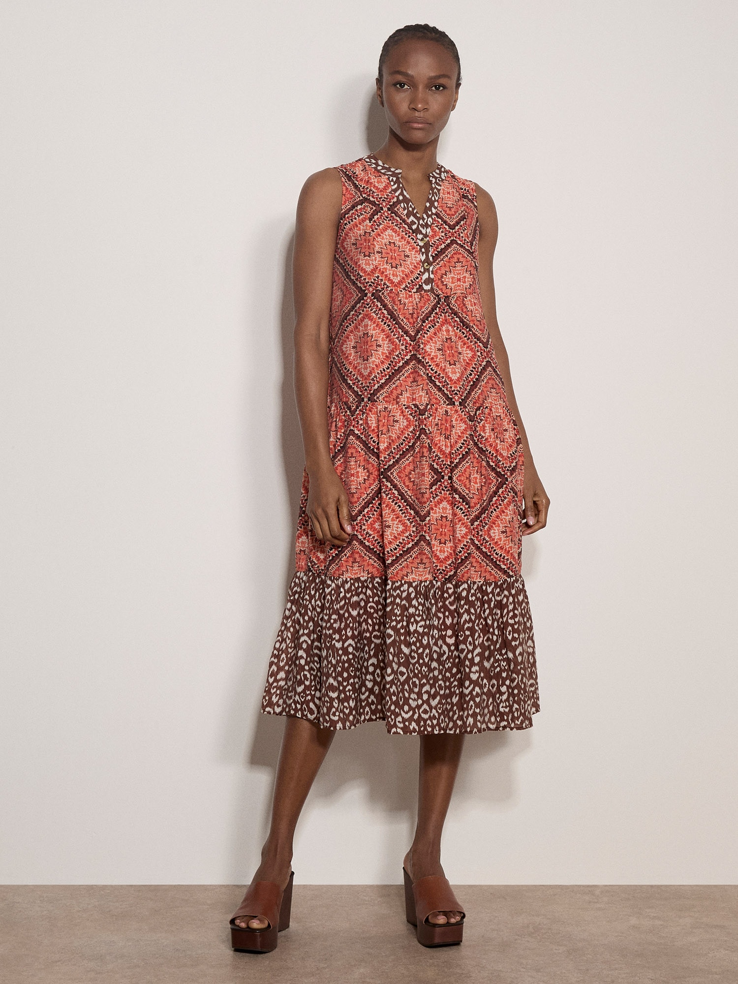 Apricot Midikleid »Minikleid« Druck