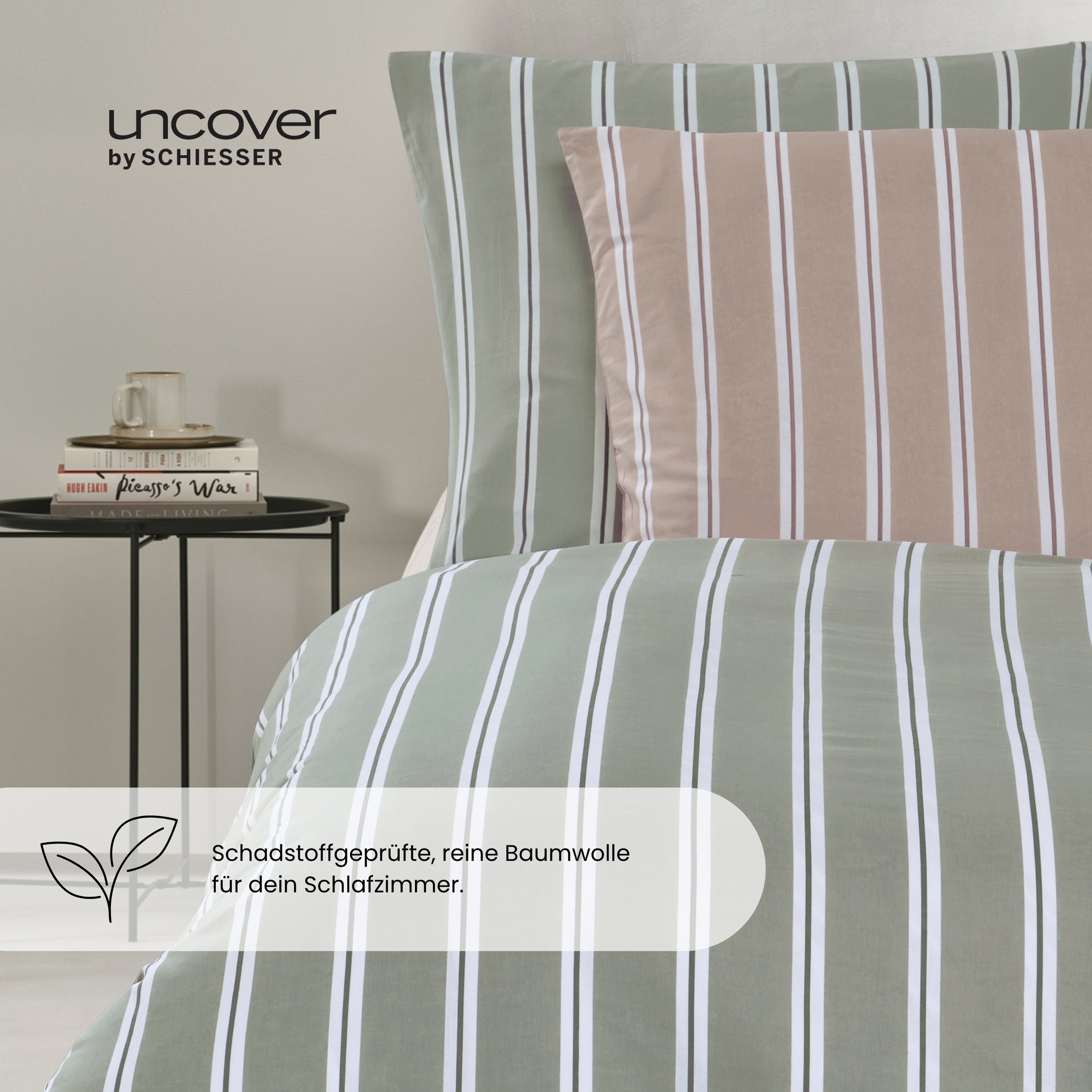 uncover by SCHIESSER Bettwäsche "Colorado mit Streifen in angesagten Farben günstig online kaufen
