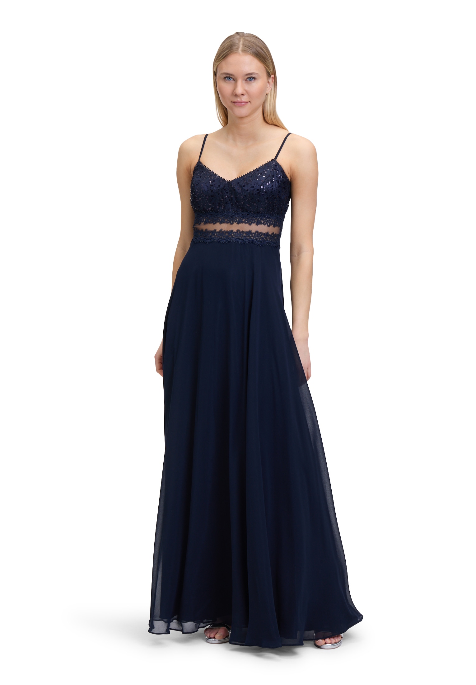 Vera Mont Abendkleid "Damen mit Spitze" Ohne Tasche Dekoelemente günstig online kaufen