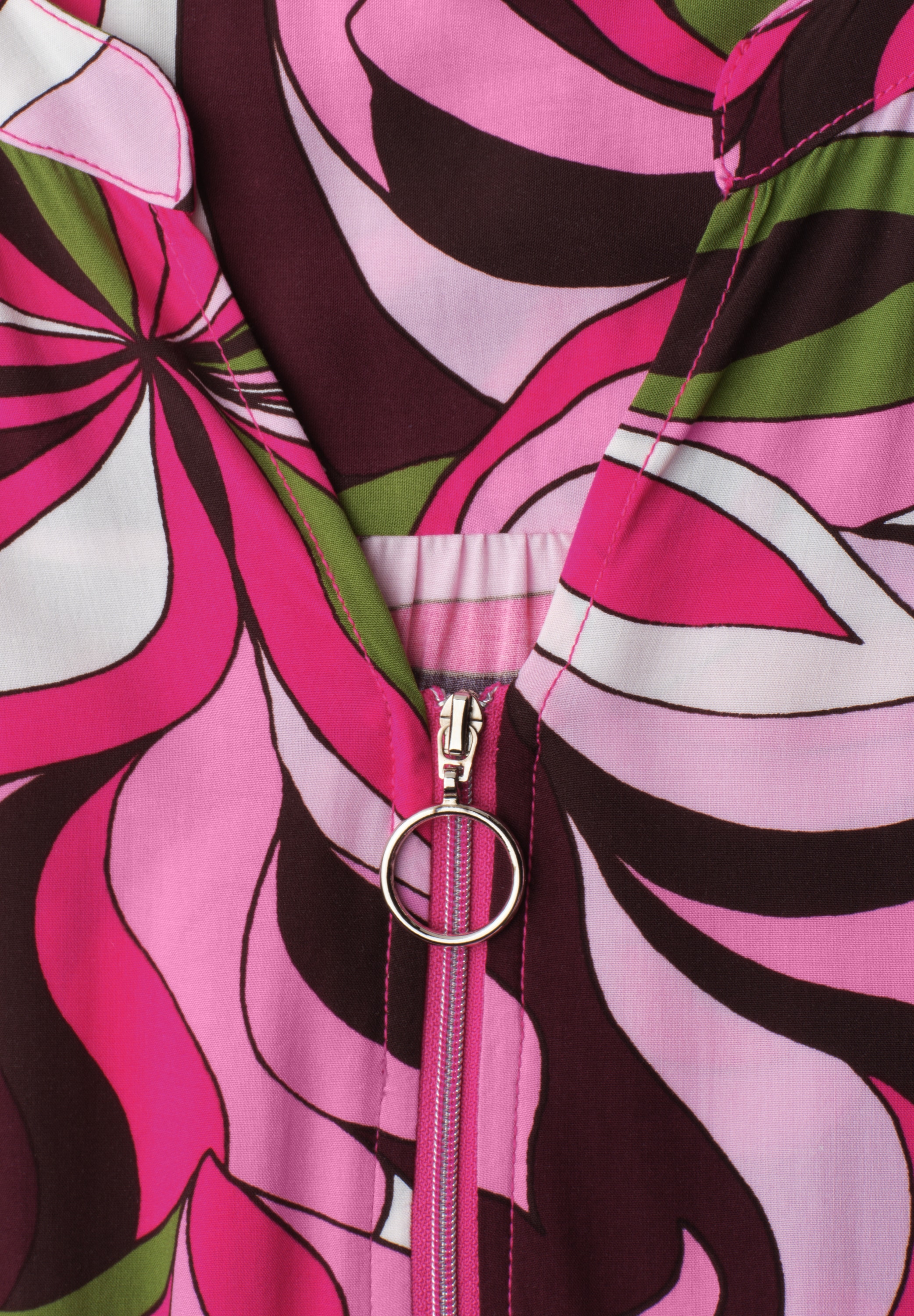 STREET ONE Midikleid Eingrifftaschen aus Viskose