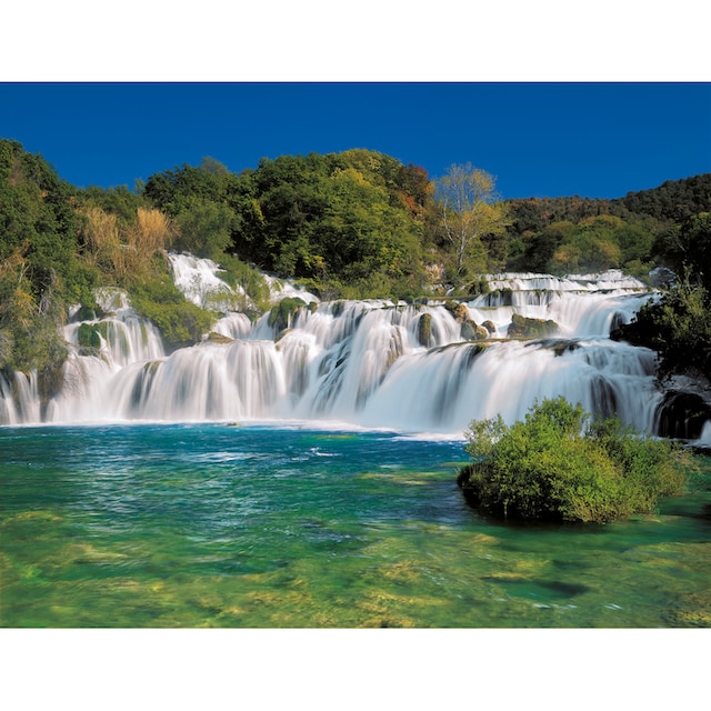 Komar Fototapete »Fototapete«, bedruckt, Fototapete - Krka Falls - Größe  368 x 254 cm auf Raten | BAUR