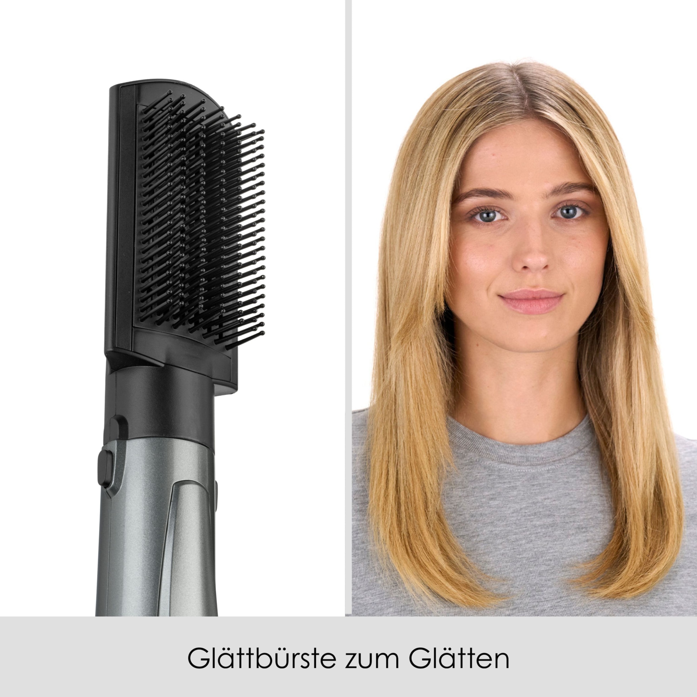 BaByliss Warmluftbürste »Xanadu Warmluftbürste mit 3 Aufsätzen, 1000W, AS261E« 3 Aufsätze Rundbürstenföhn, 3-in-1  Föhnen, Glätten, Volumen, Ionen-Technologie