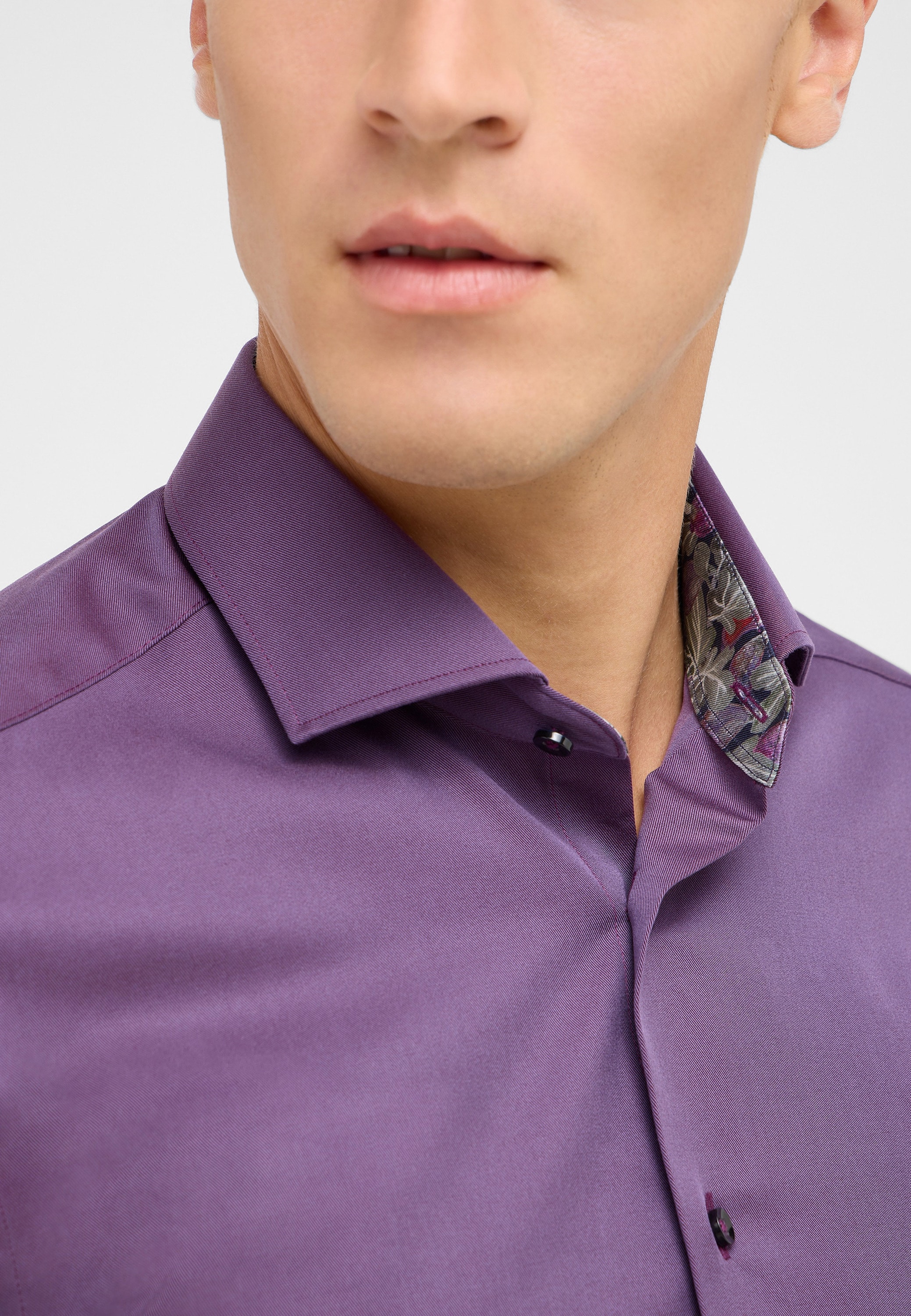 Eterna Langarmhemd »SLIM FIT« NON IRON (bügelfrei)