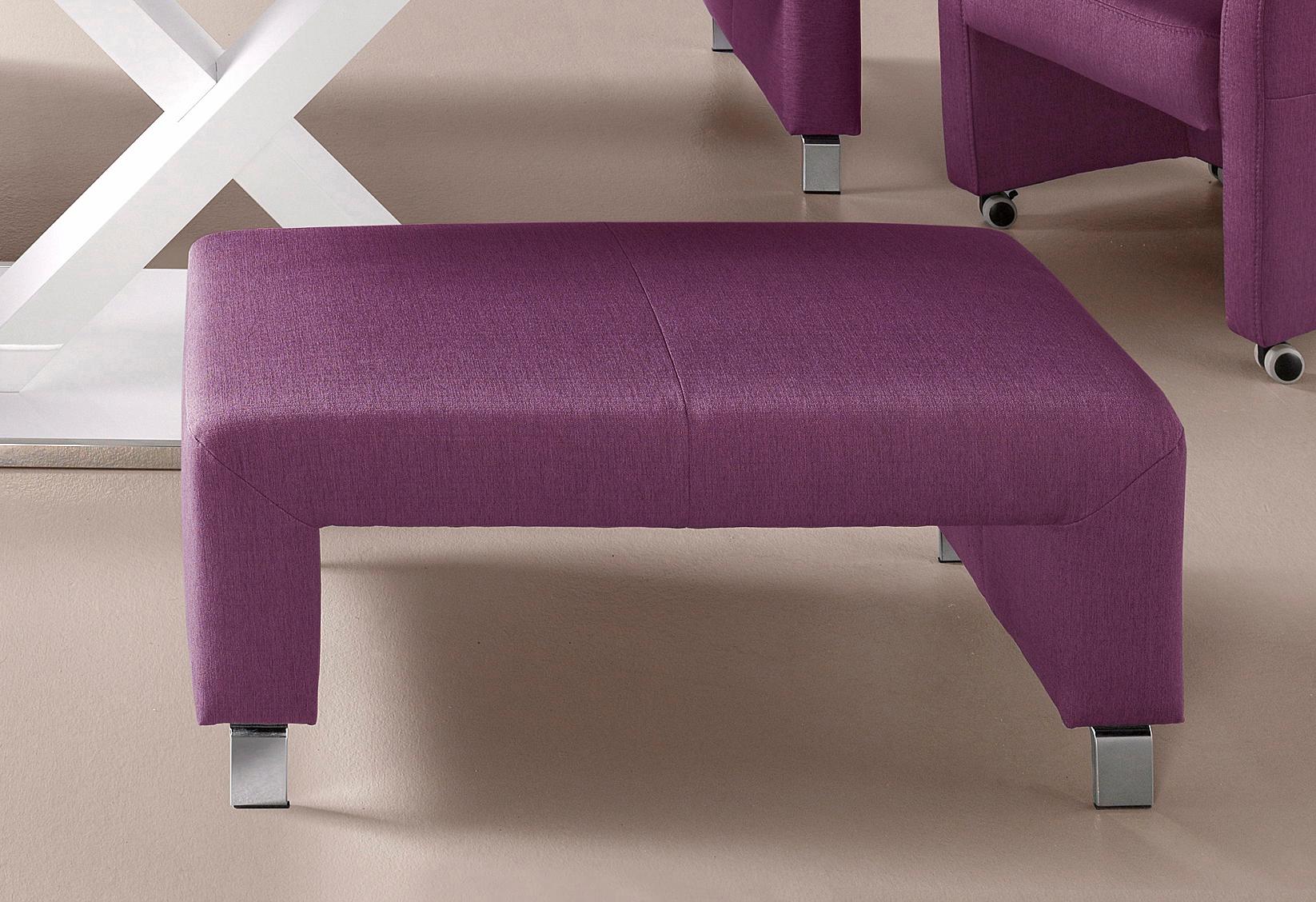 exxpo - sofa fashion Polsterhocker "Intenso, Hocker, modern" hohe Bodenfreiheit, frei im Raum stellbar, hoher Sitzkomfort