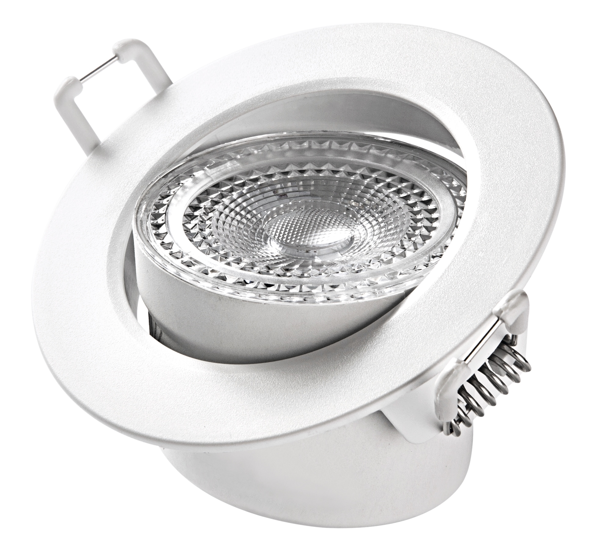 HEITRONIC LED Einbaustrahler "DL7002", 1, Ø 8,7cm H: 5,5cm, 1 Stk., weiß, Leuchten, Einbauleuchte, Downlight, schenkbar, inkl. Wechselblenden