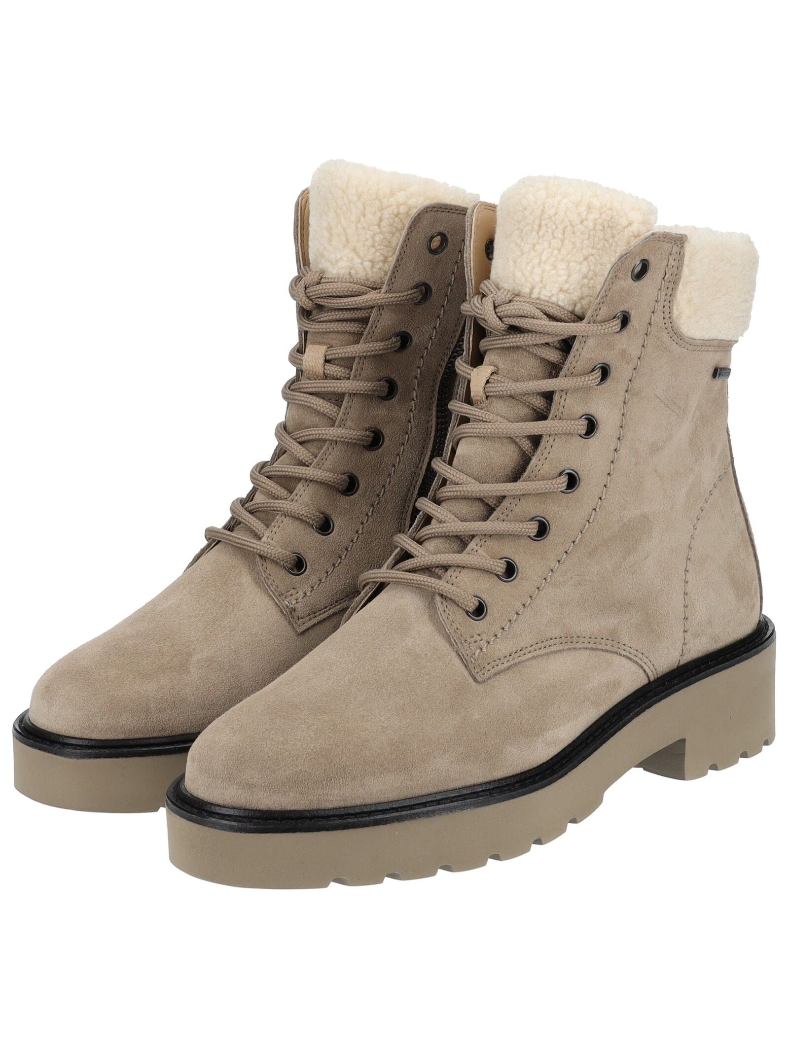 Paul Green Schnürstiefelette »Paul Green Stiefelette Veloursleder«
