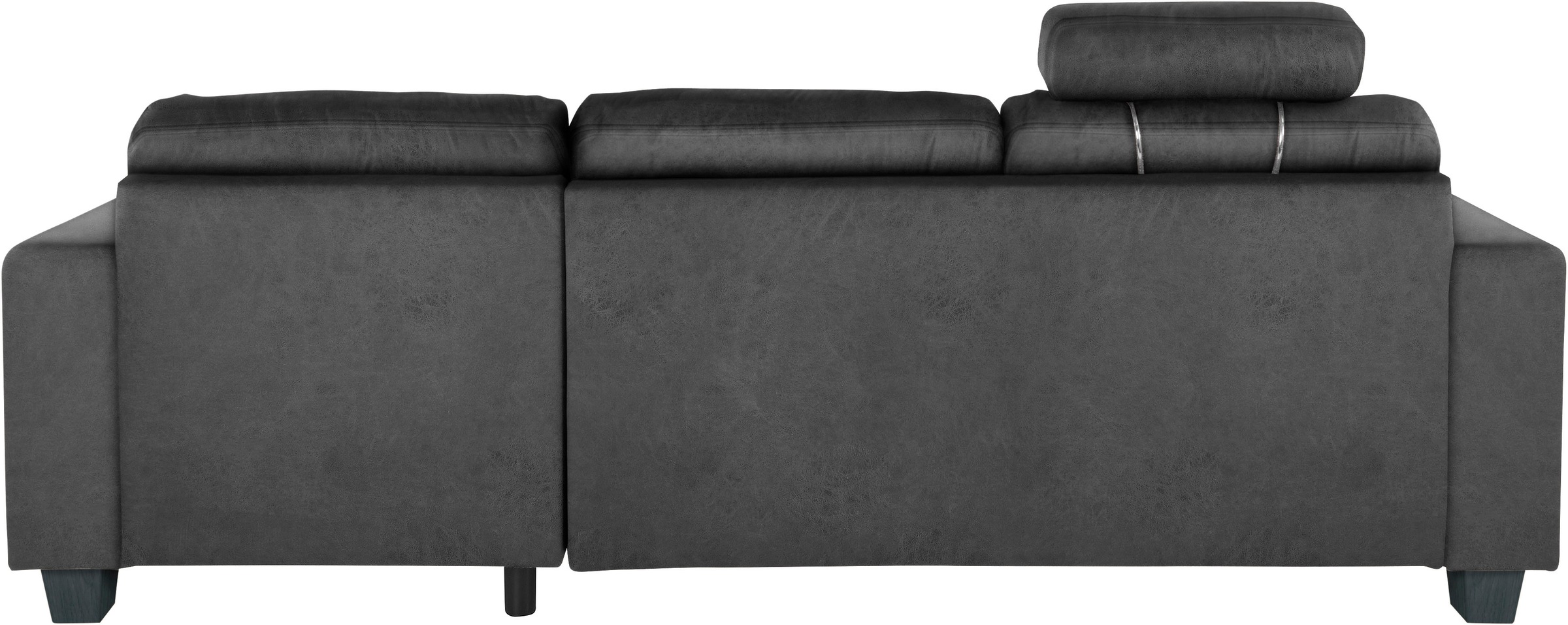 TRENDMANUFAKTUR Ecksofa »Chamber, zeitlos und modern, bequem mit hohem Sitzkomfort, L-Form«, inklusive einer Kopfstütze, wahlweise mit Schlaffunktion