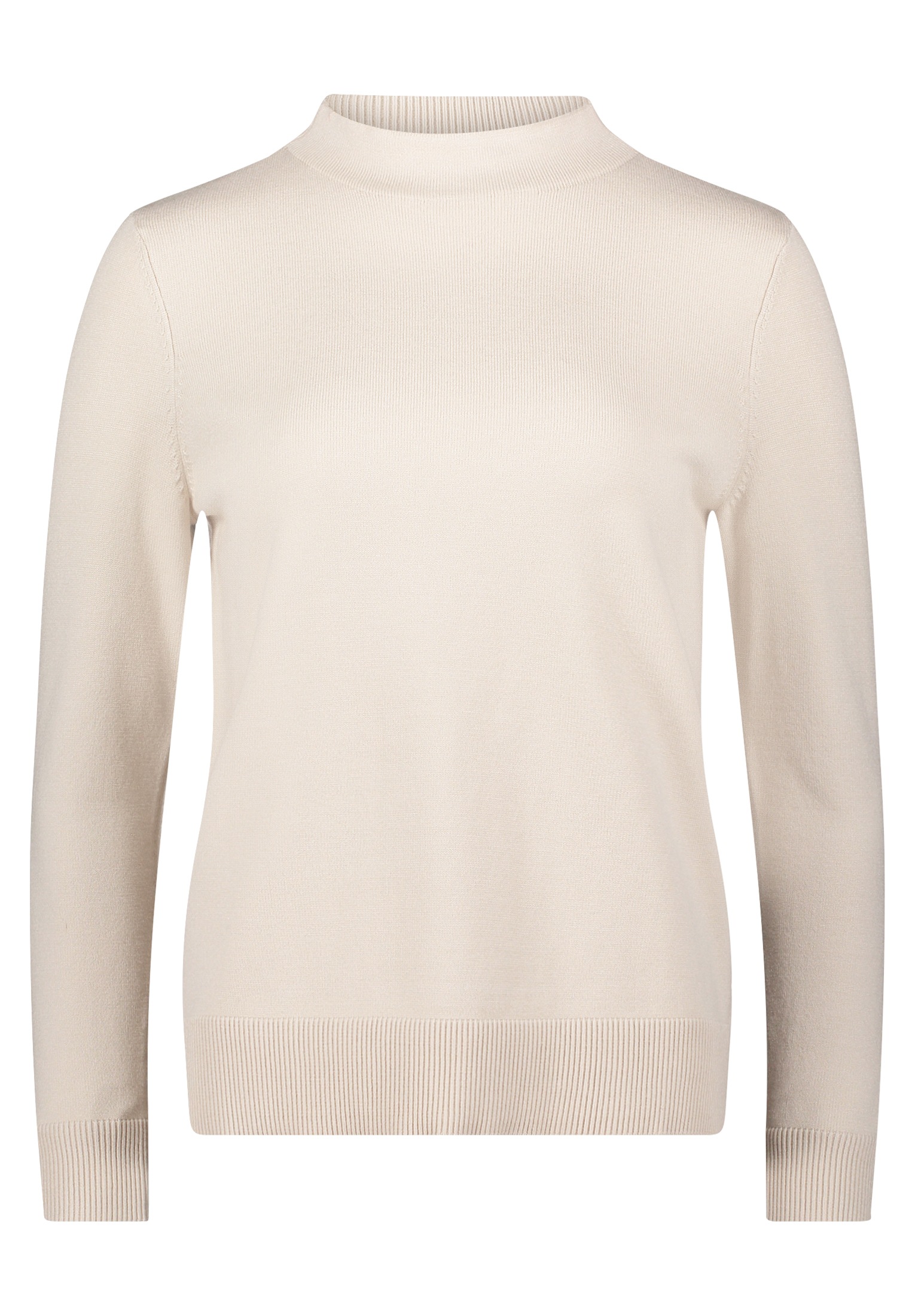 Betty Barclay Strickpullover »Betty Barclay Damen Basic-Strickpullover mit Stehkragen«, (1 tlg.)