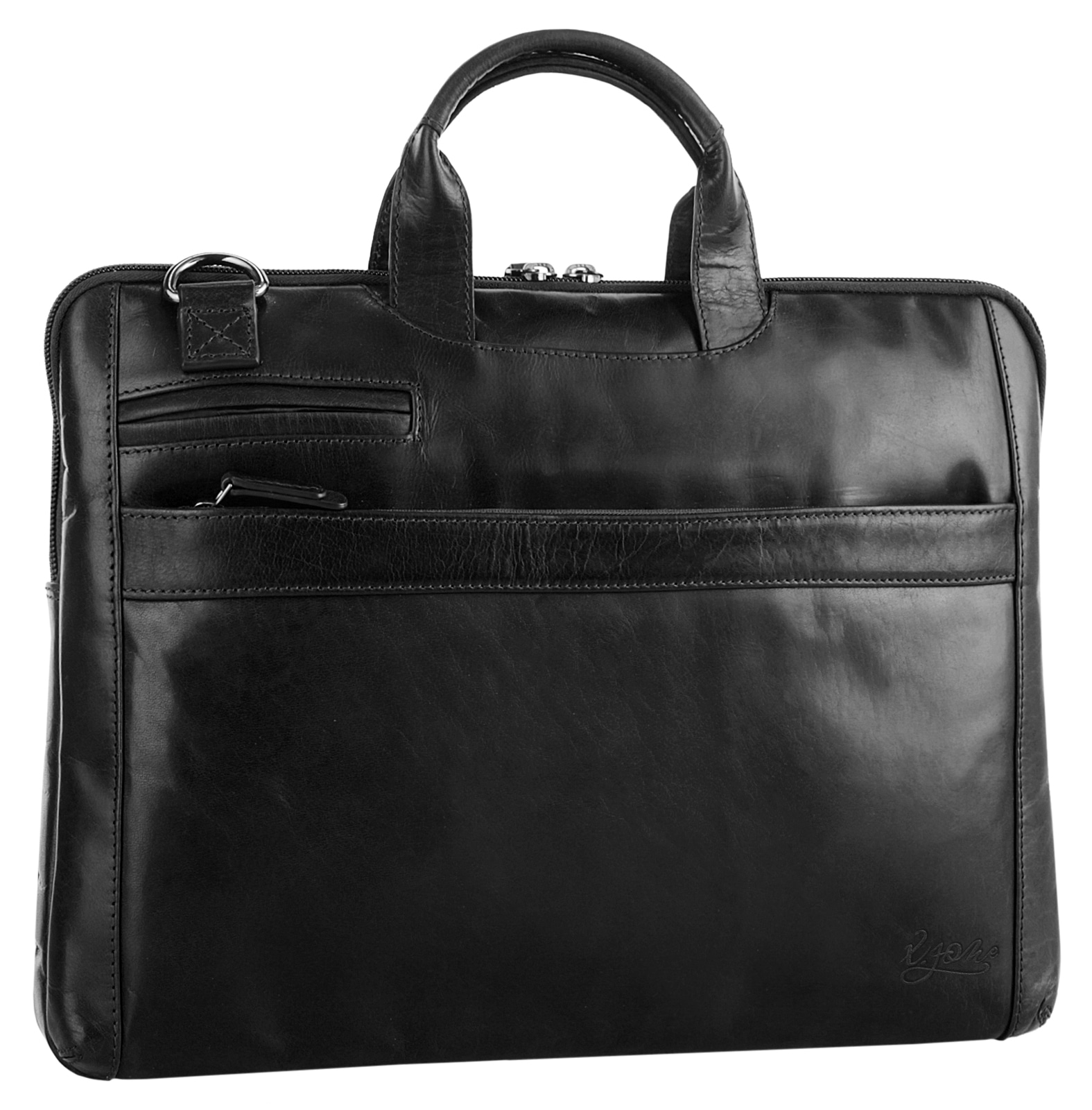 X-Zone Laptoptasche, echt Leder