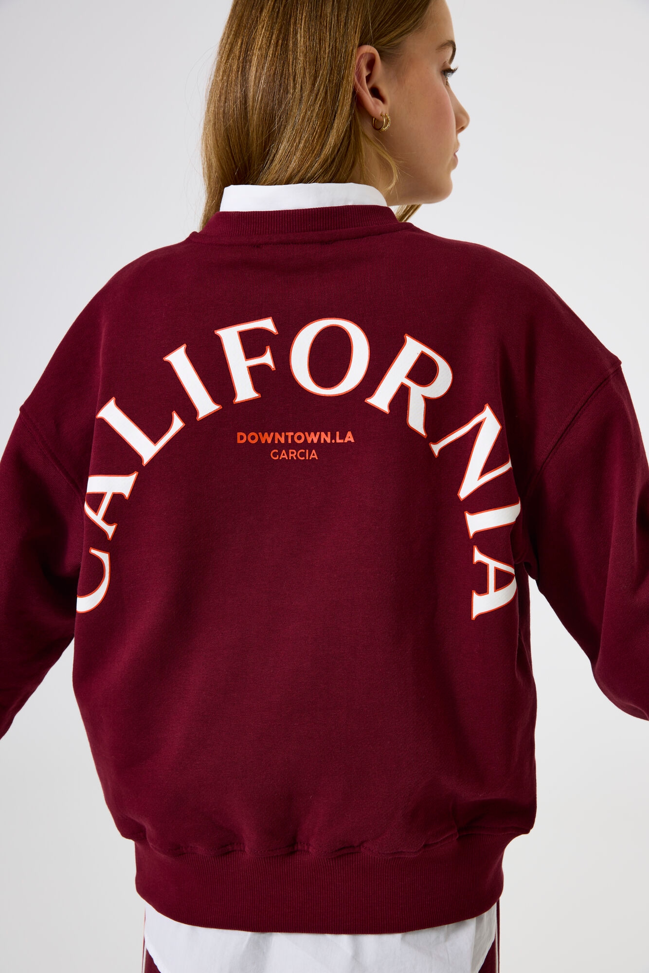 Garcia Sweatshirt , mit Schriftzug for GIRLS
