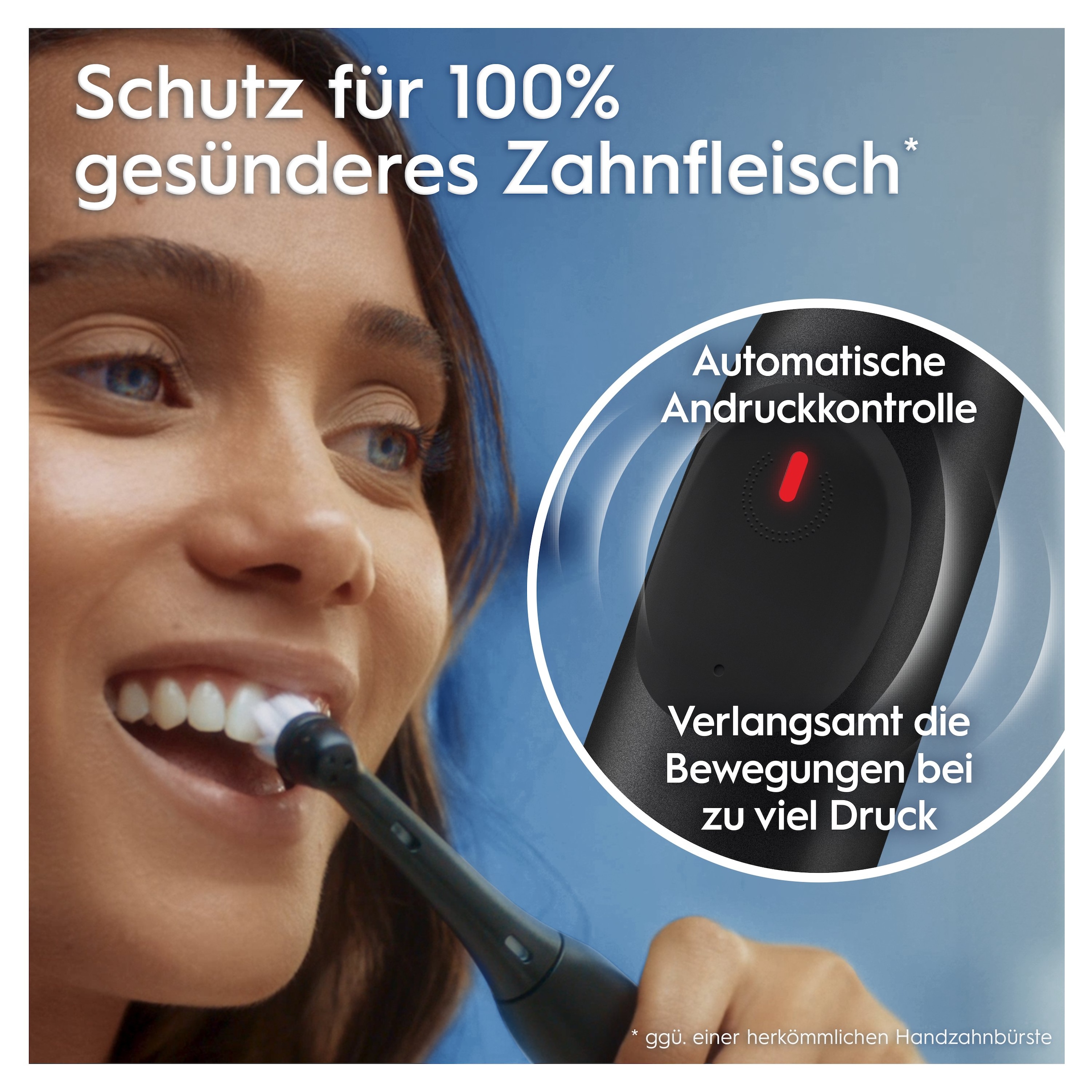 Oral-B Elektrische Zahnbürste »iO Series 2«, 1 St. Aufsteckbürsten, für die sanfte Reinigung, Reise-Etui