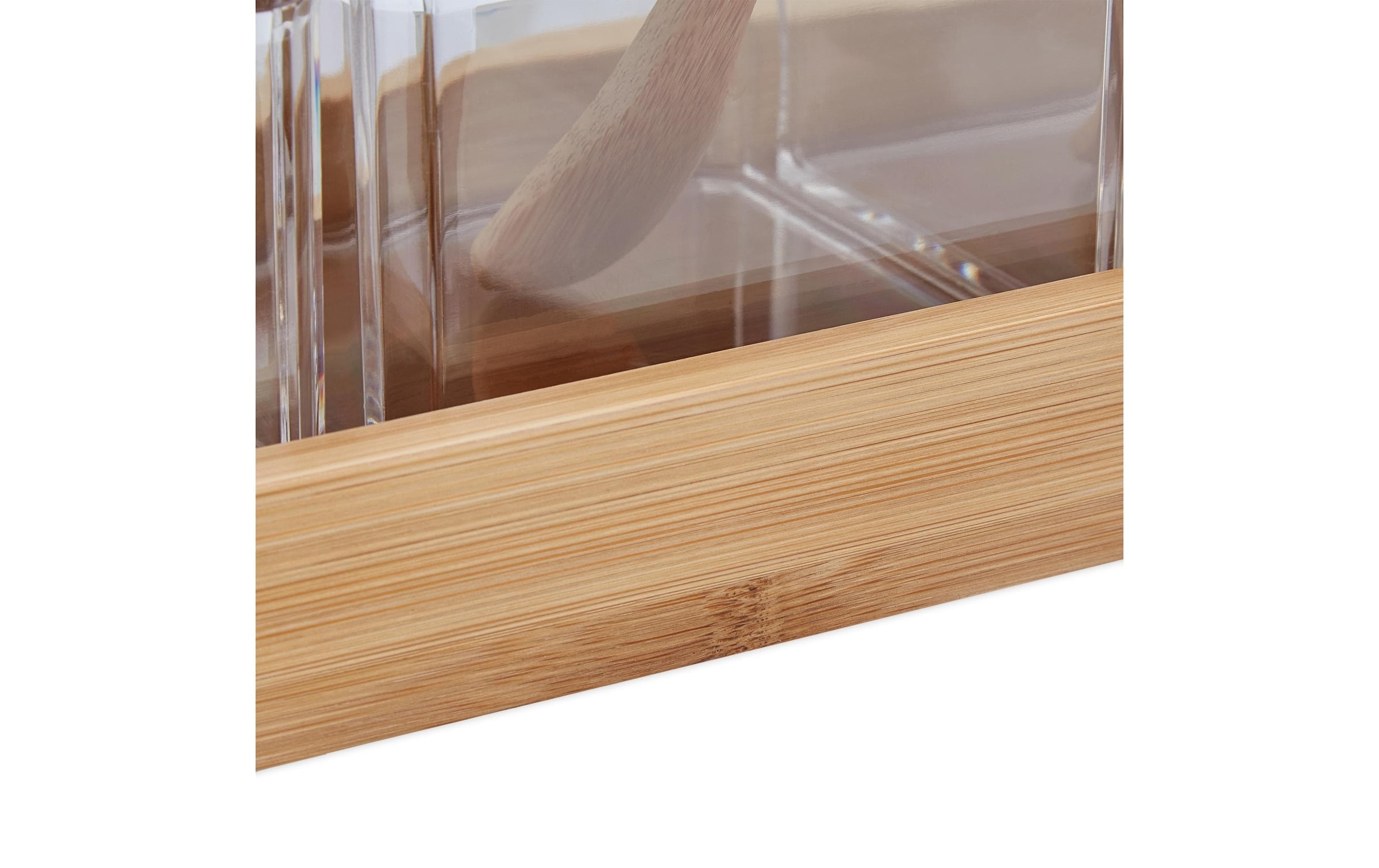 relaxdays Zuckerdose »400 ml 3 Stück« Holzart: Bambus (China)