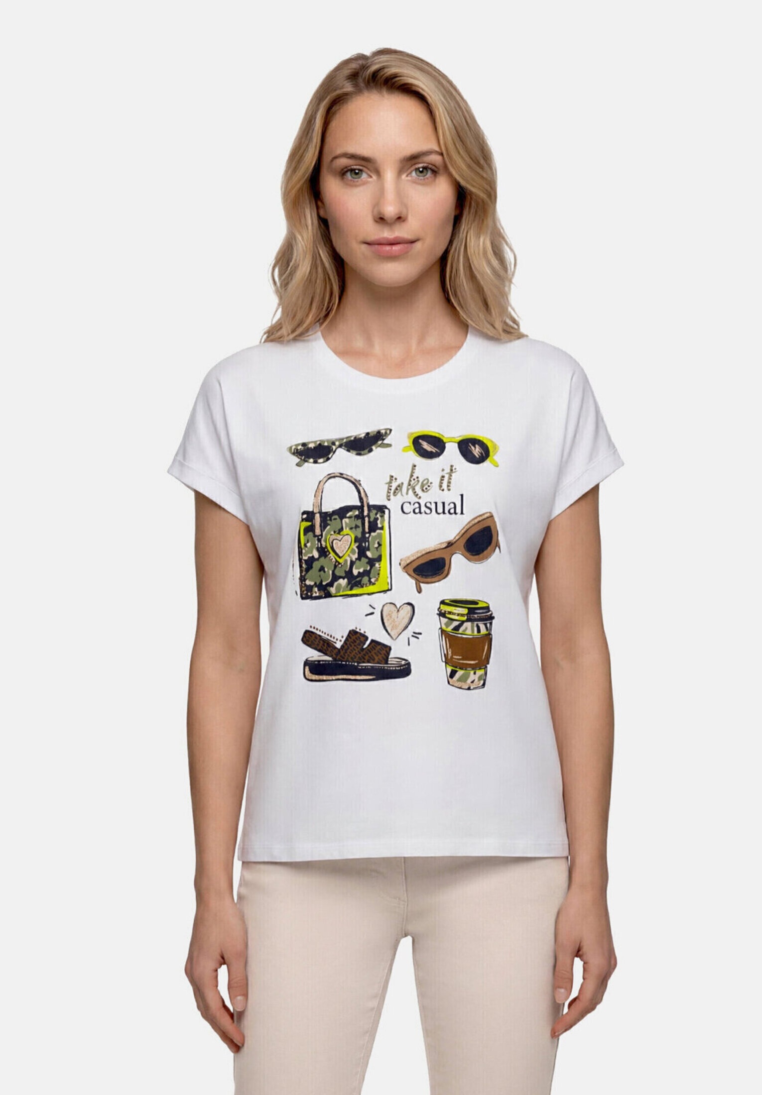 Betty Barclay Kurzarmshirt »Damen mit Aufdruck« 1