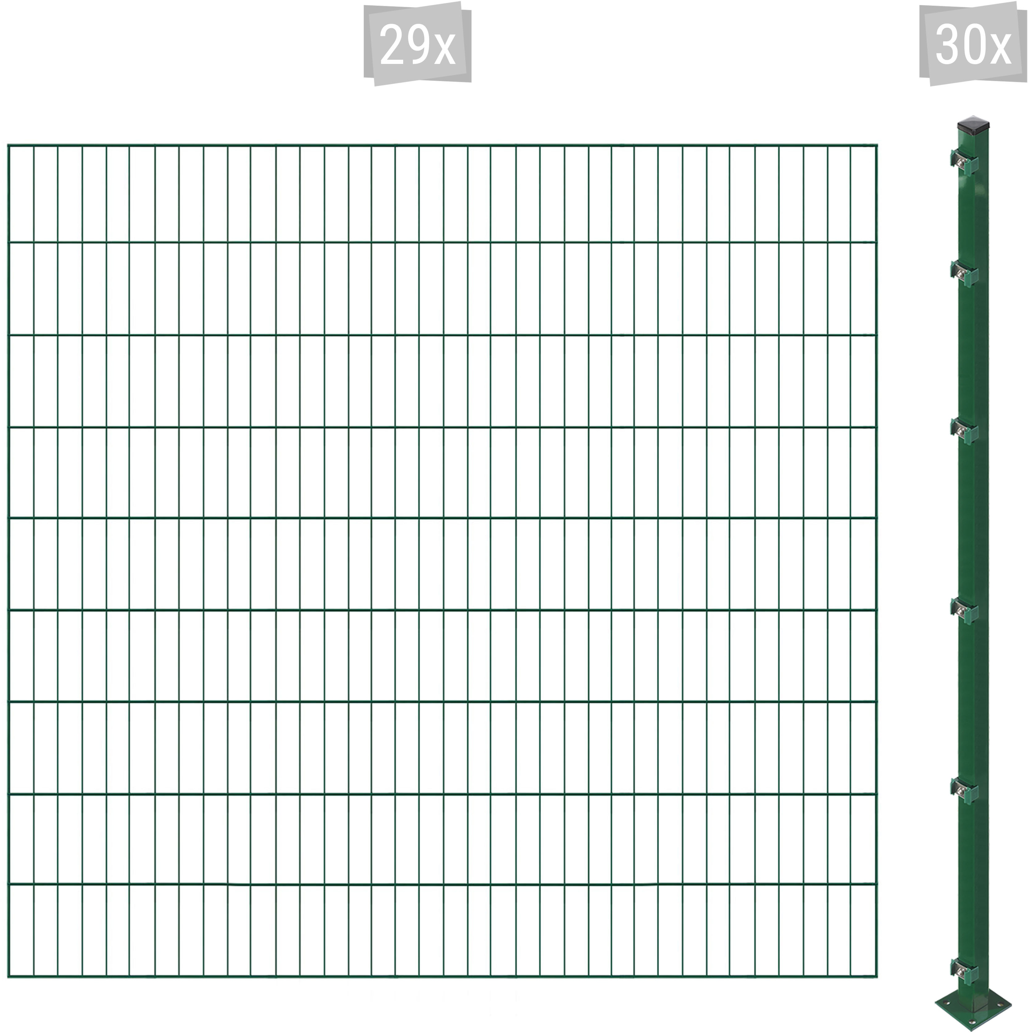 Arvotec "ESSENTIAL 180 zum Einbetonieren" Zaunhöhe 180 cm, Zaunlänge 2 - 60 m