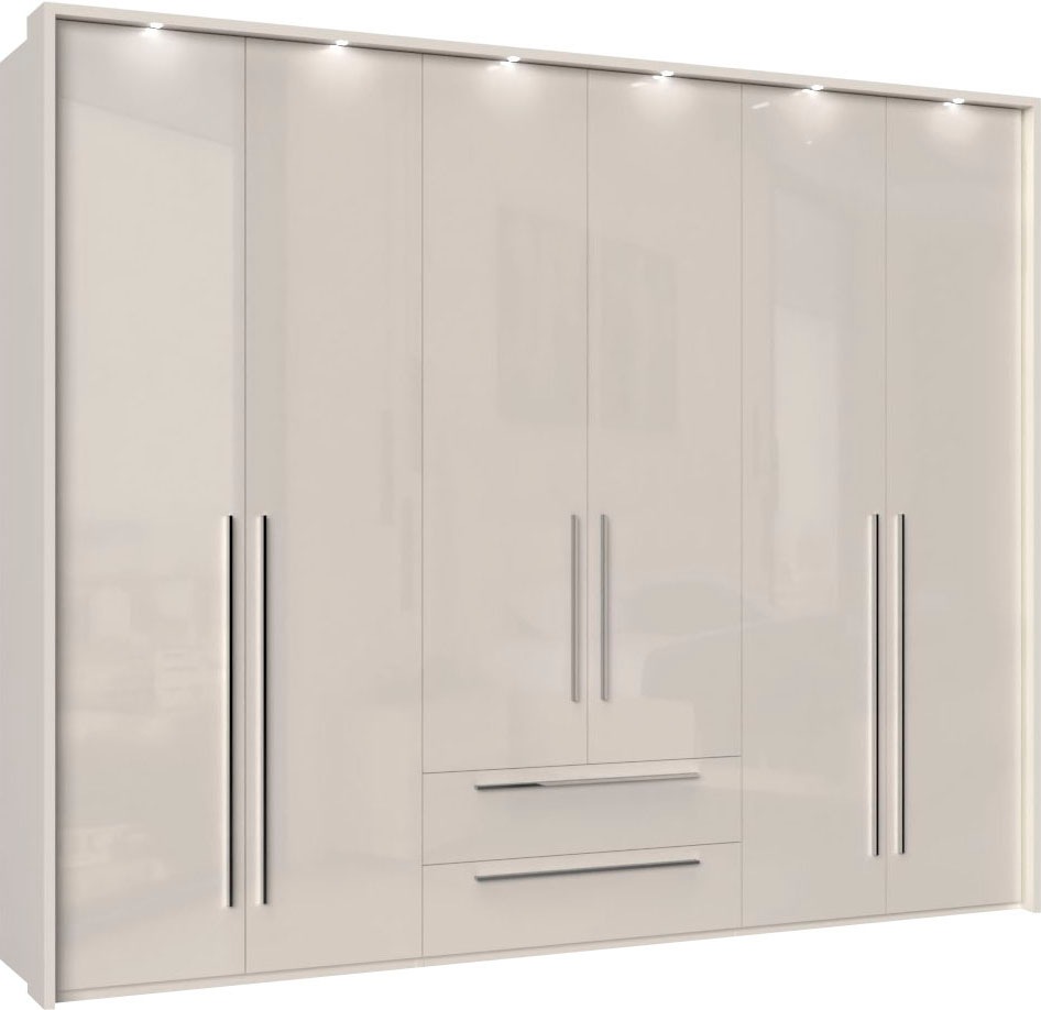 Places of Style Drehtürenschrank "Piano, inklusive Rahmen und Beleuchtung, günstig online kaufen