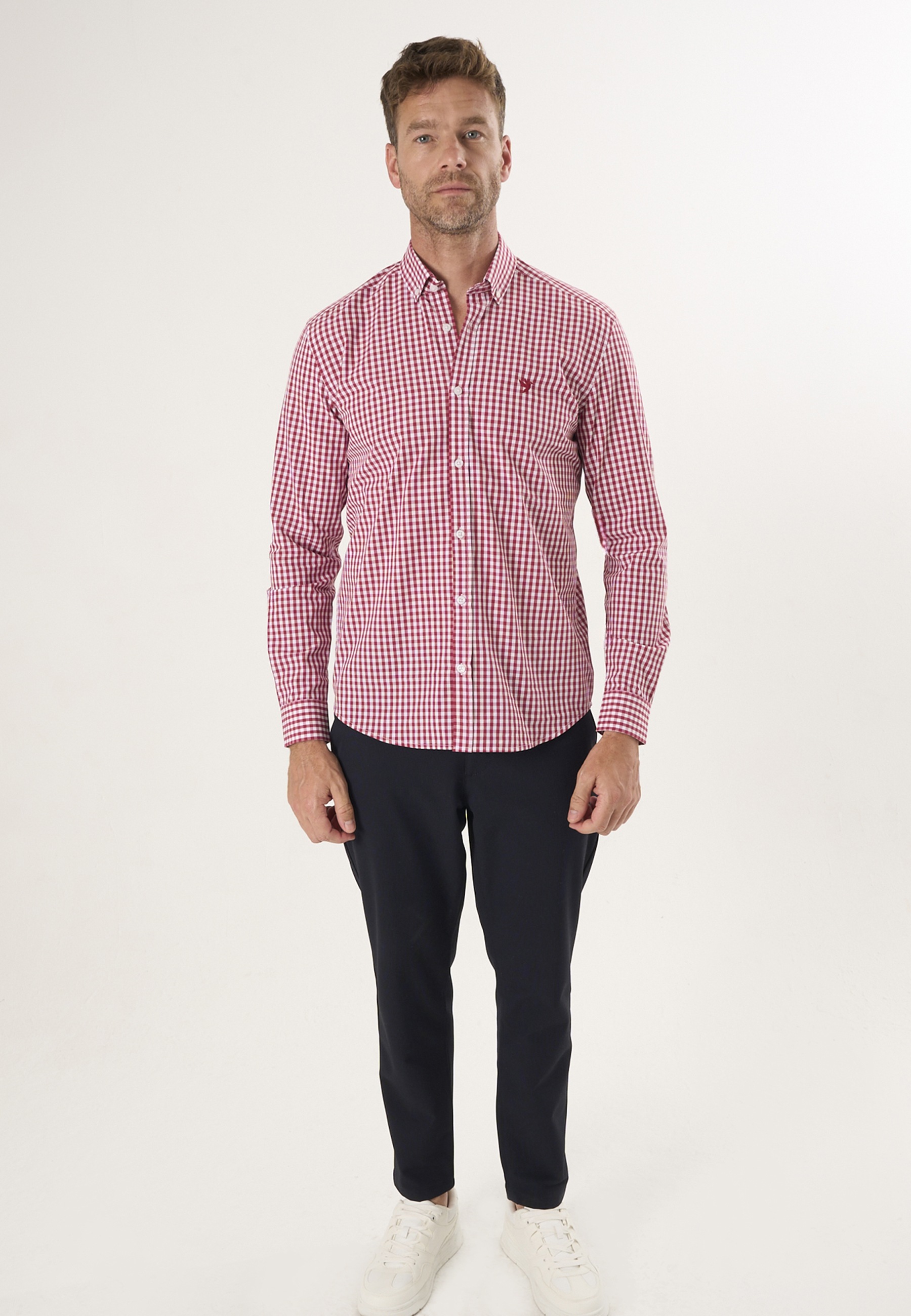 Felix Hardy Karohemd "Kariertes Langarmhemd" günstig online kaufen