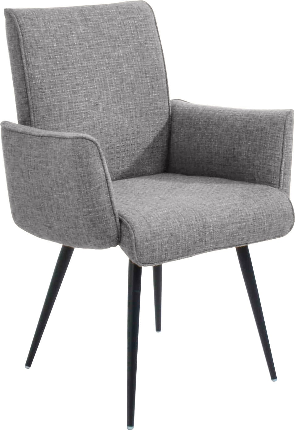K+W Komfort & Wohnen Armlehnstuhl "Giacomo I" () 1 Stk.4- Fuß-Armlehnenstuh günstig online kaufen