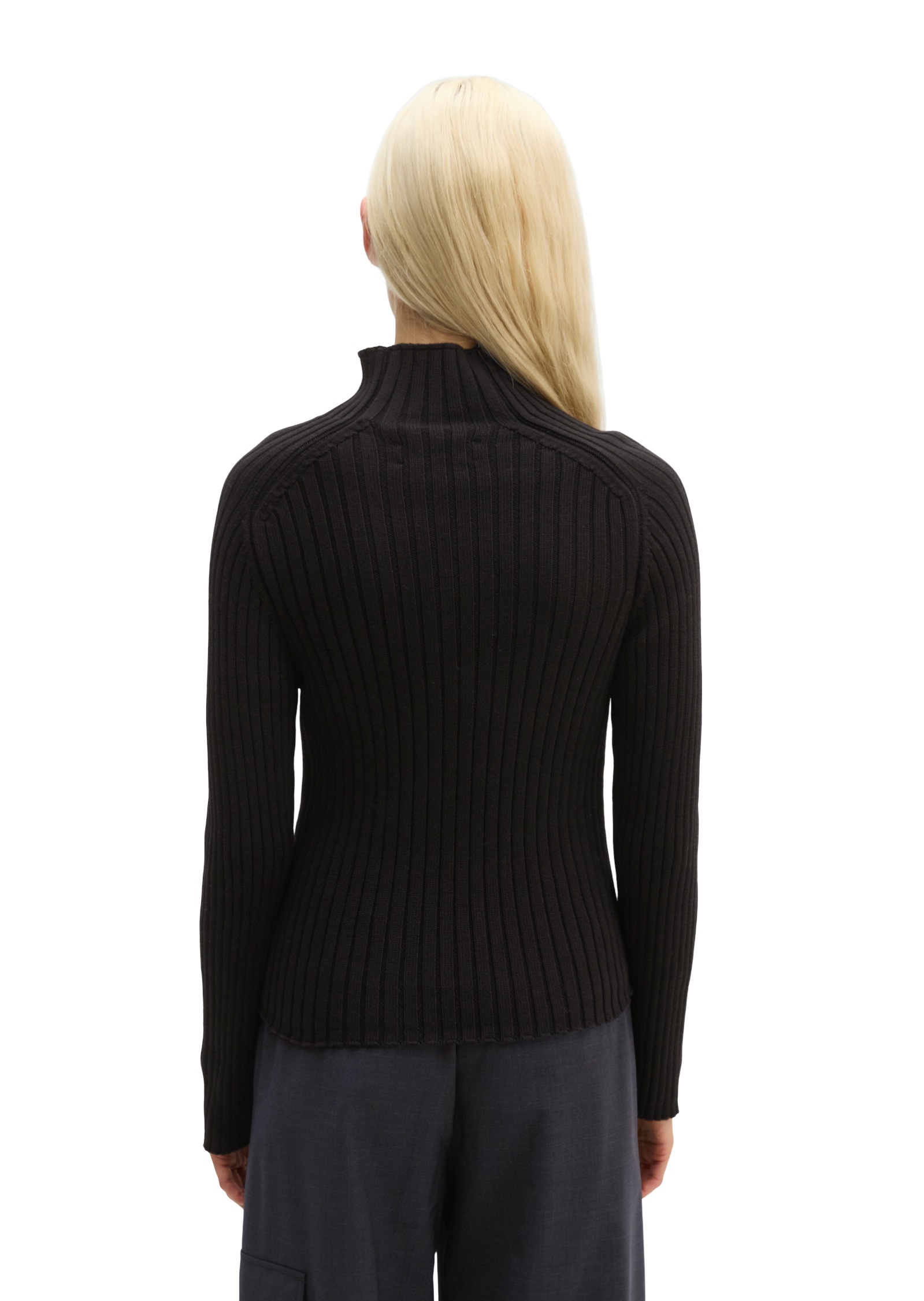 Marc O'Polo Stehkragenpullover »aus Heavy Weight Cotton«