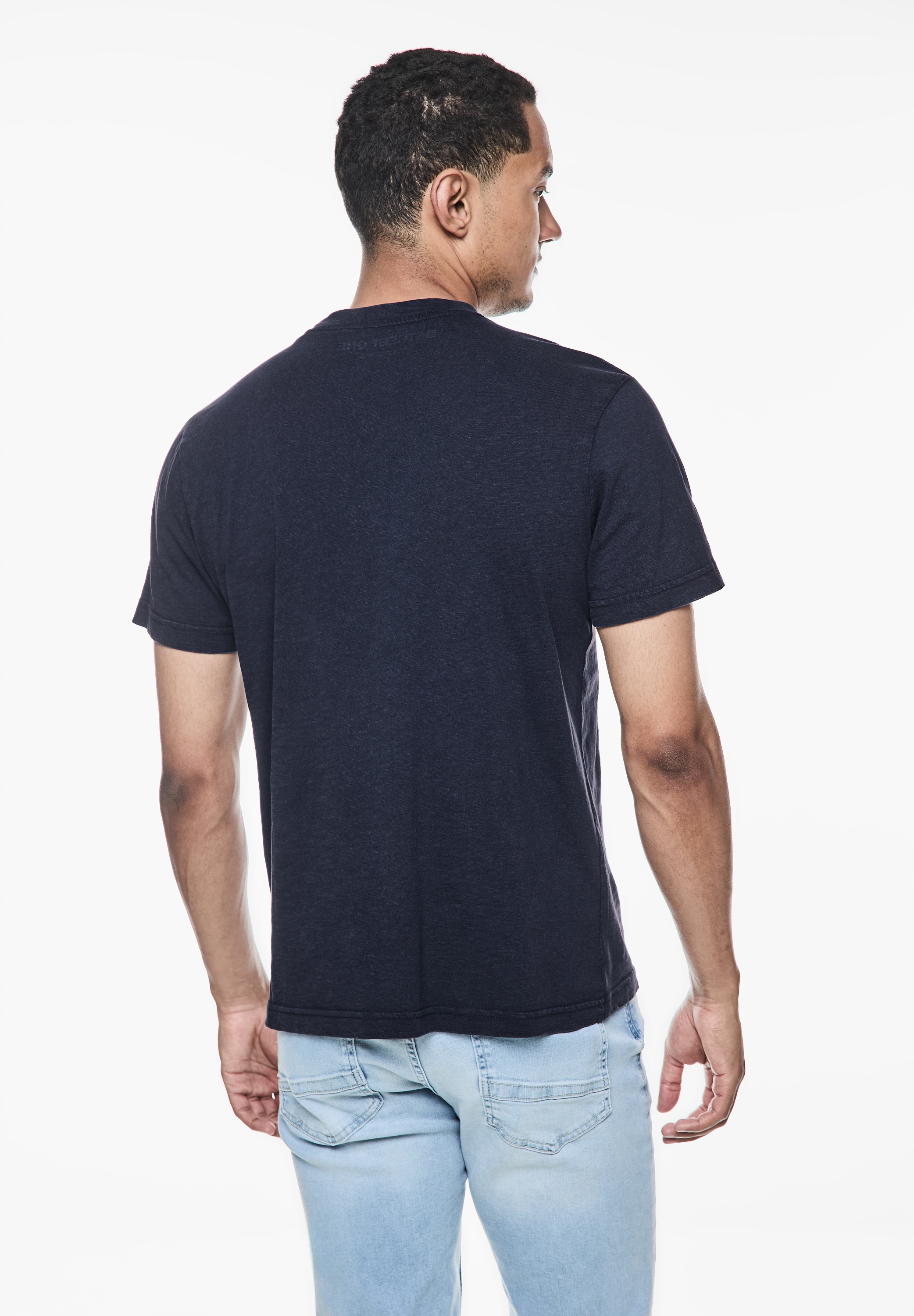STREET ONE MEN T-Shirt, mit Brusttasche