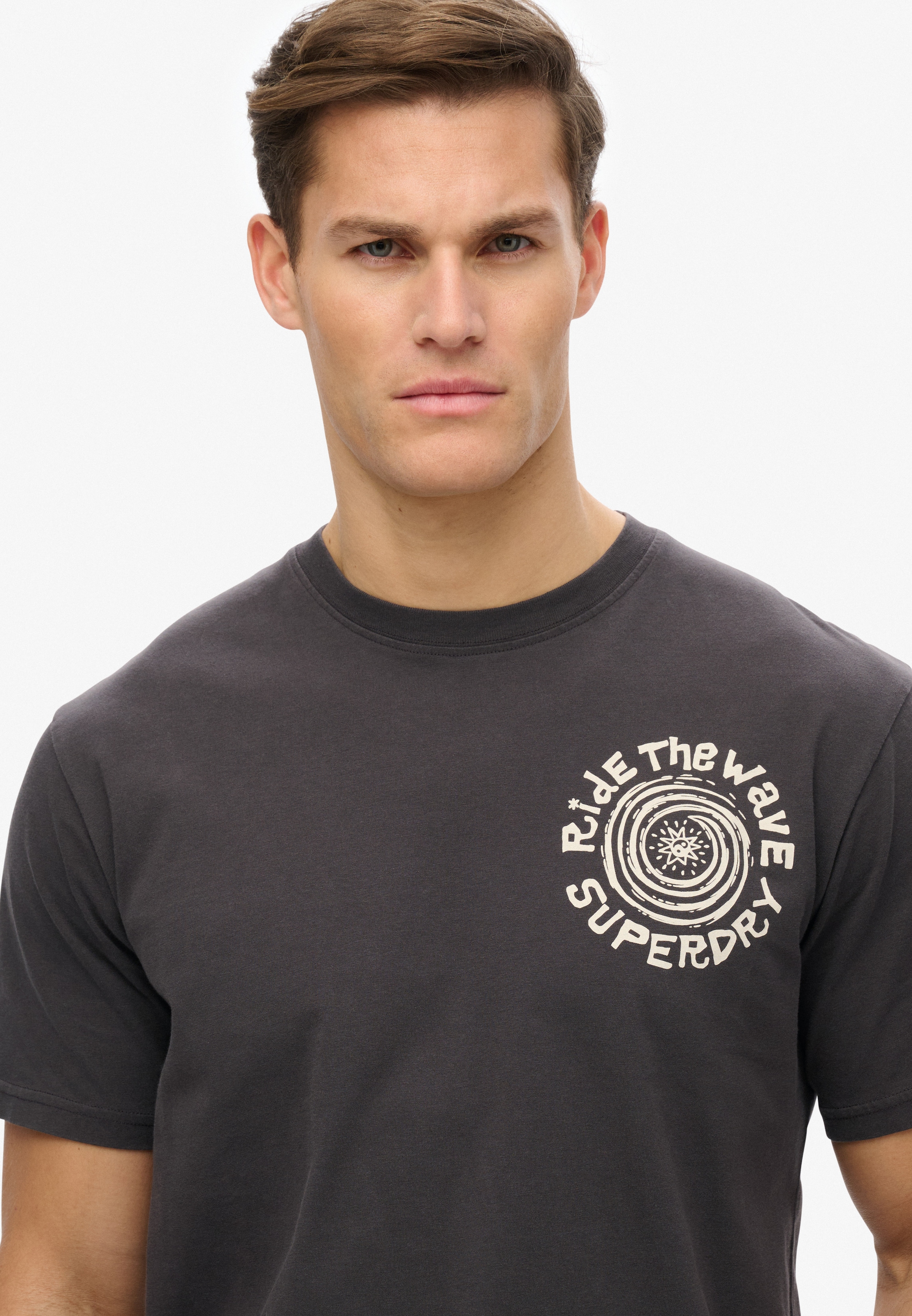 Superdry Rundhalsshirt »OUTDOOR NARRATIVE LOOSE TEE«