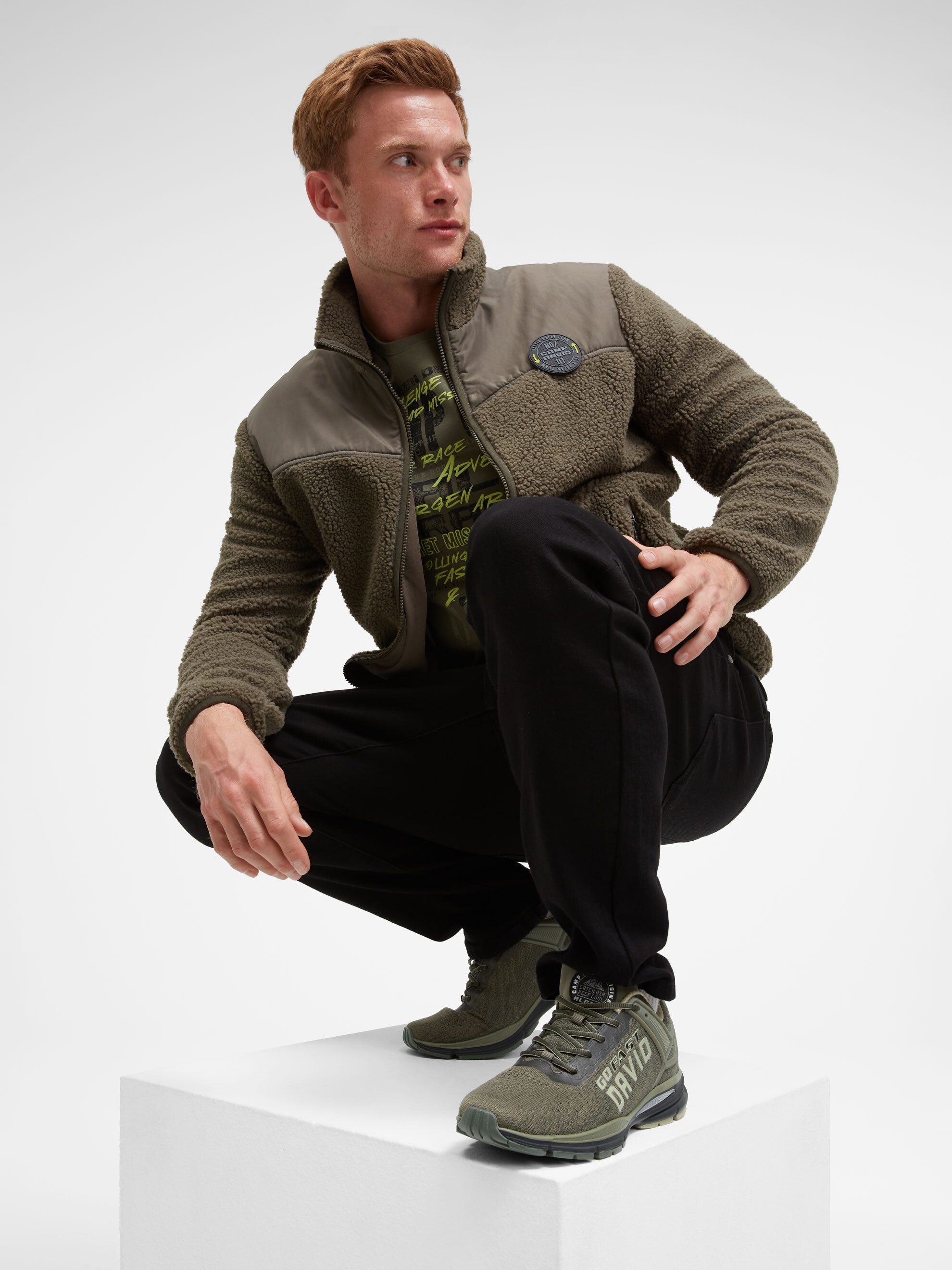 CAMP DAVID Sneaker  mit Fersenstabilisator
