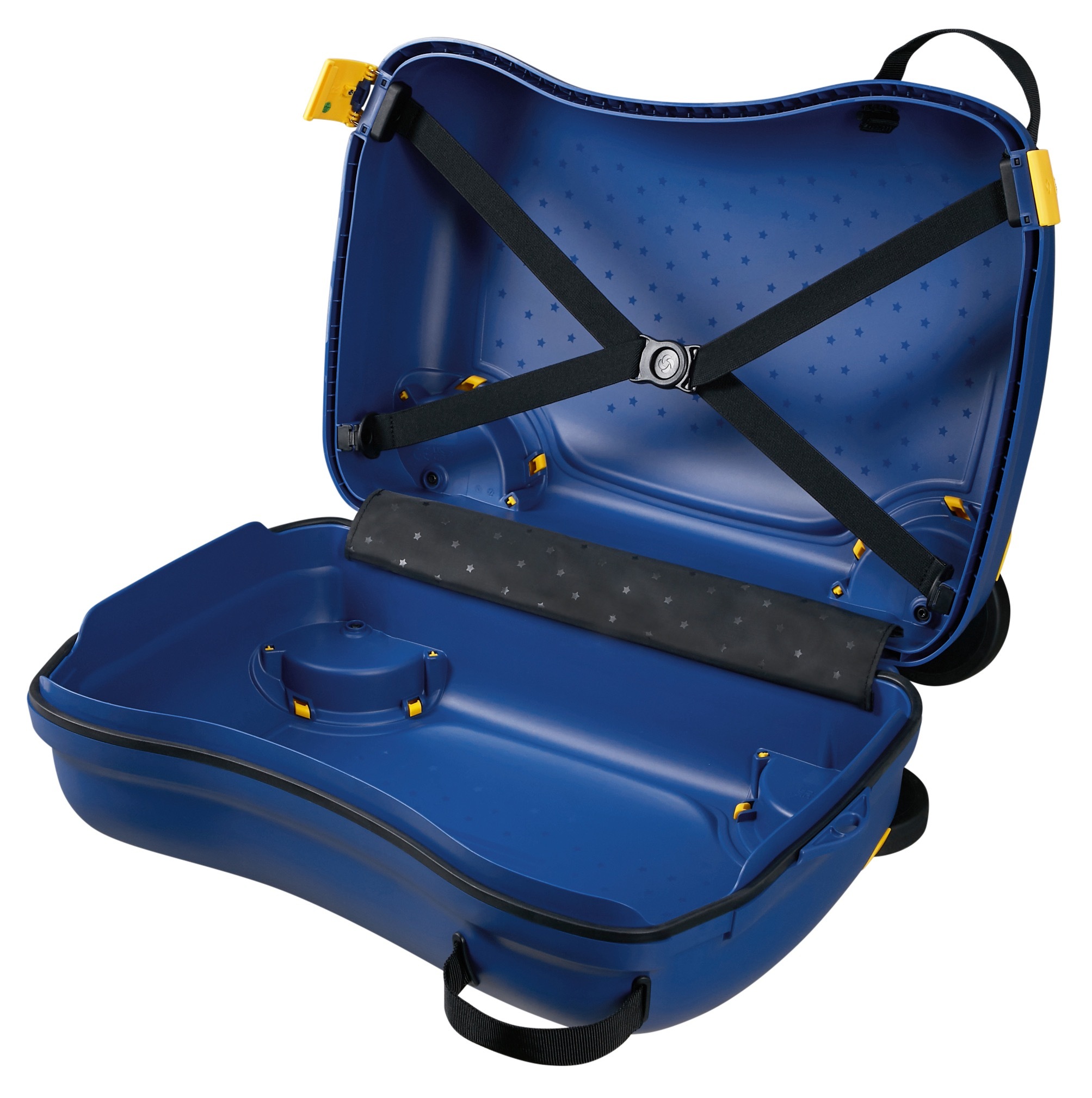 Samsonite Kinderkoffer »DREAM2GO DISNEY, MICKEY HAPPY« 30 l 4 Rollen Ride-On Koffer Kinder-Reisekoffer