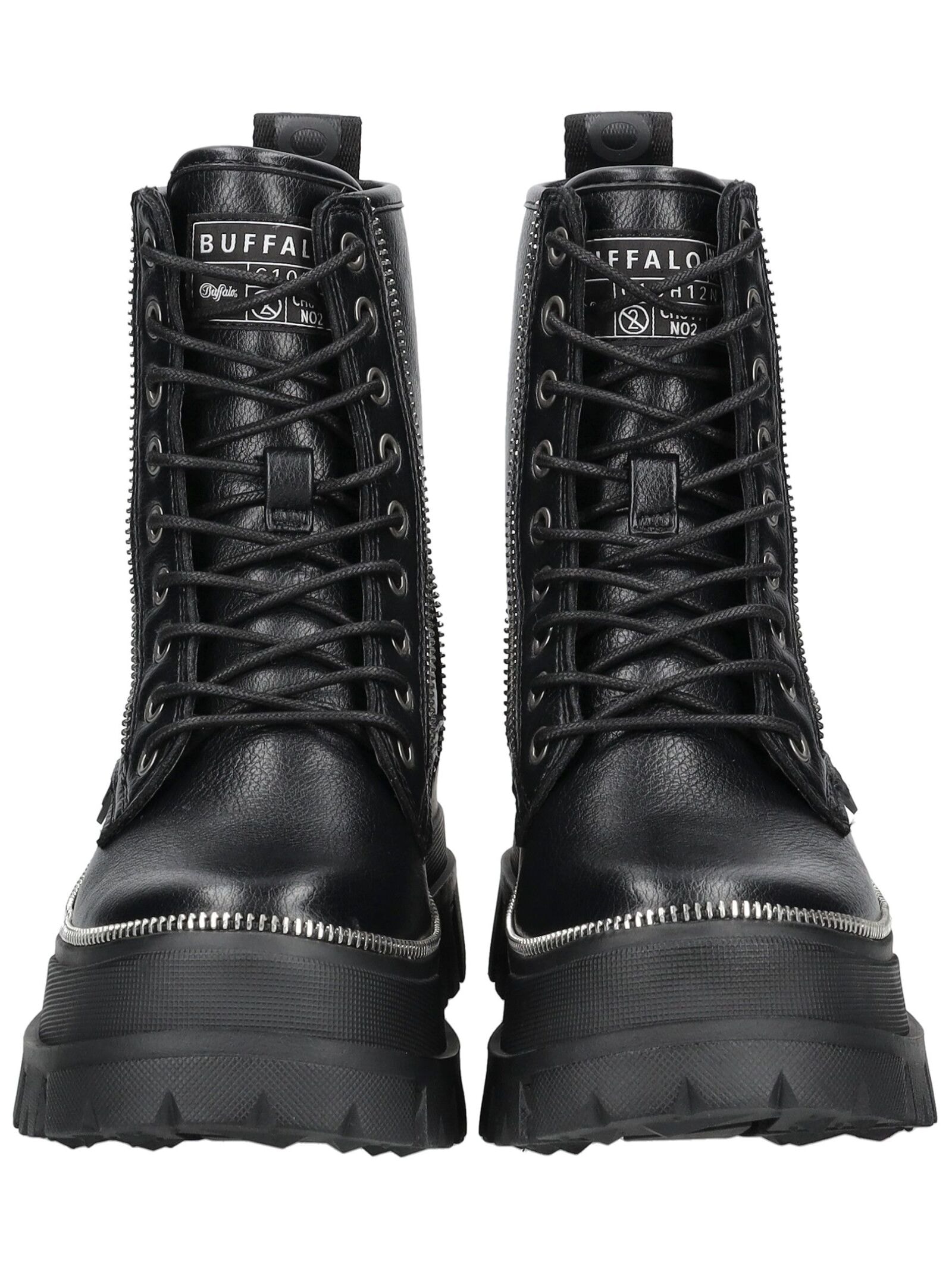Buffalo Schnürstiefelette »Buffalo Stiefelette Lederimitat«