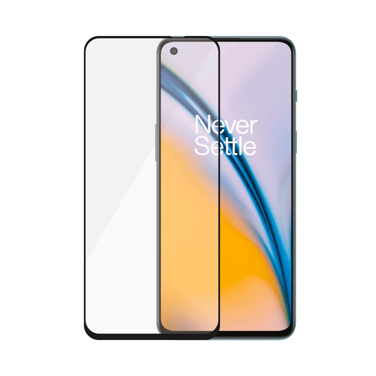 PanzerGlass Displayschutzglas »Case Friendly Screen Protection«, für OnePlus Nord, Displayschutzfolie, Schutzfolie, Bildschirmschutz, kratz- & stoßfest