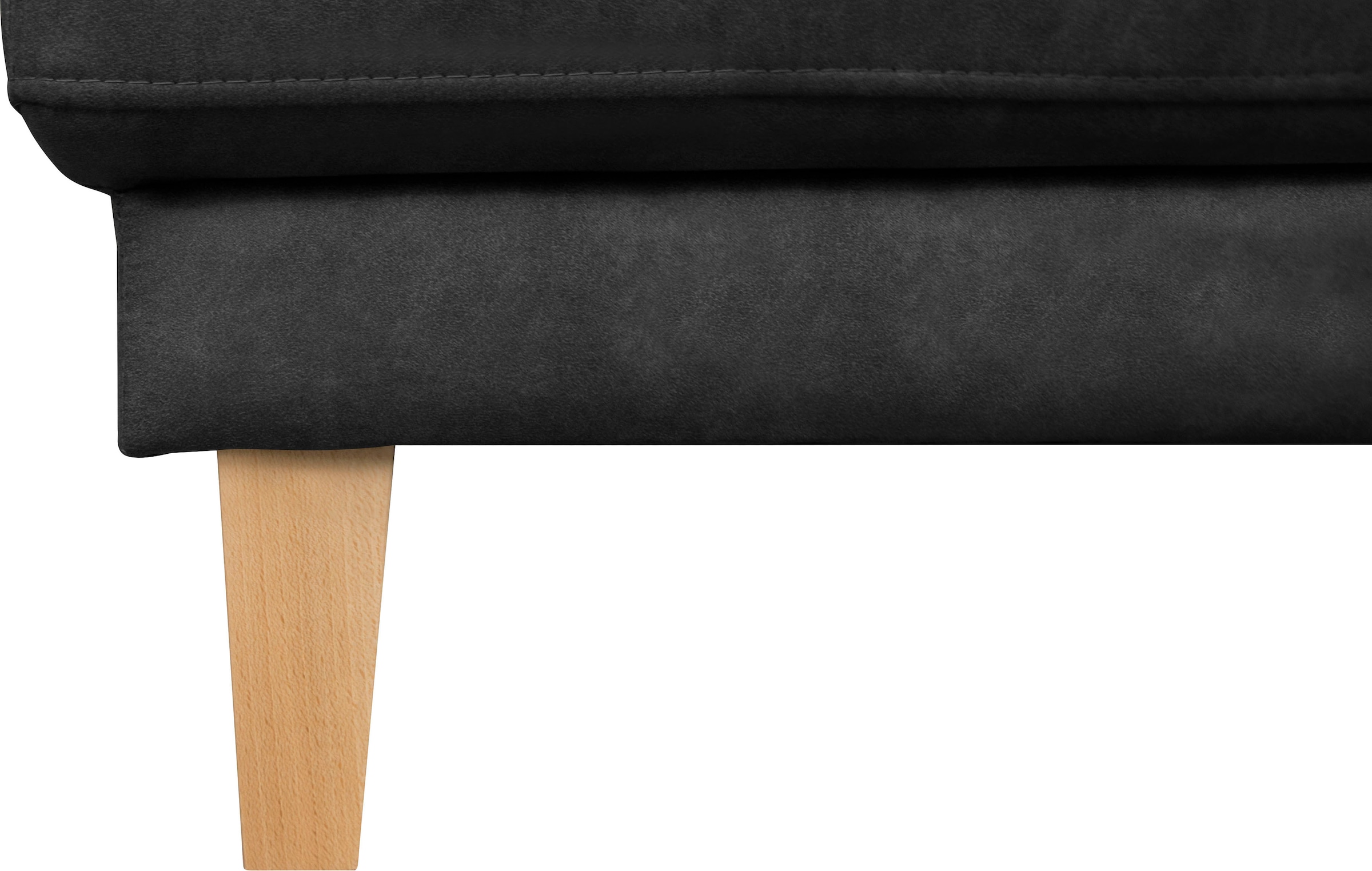 Home affaire Wohnlandschaft »TRIPLO U-Form wahlweise mit Schlaffunktion, B/T/H: 310/192/90 cm«, Schlafsofa, auch mit Bettkasten, Steppung im Rückenkissen