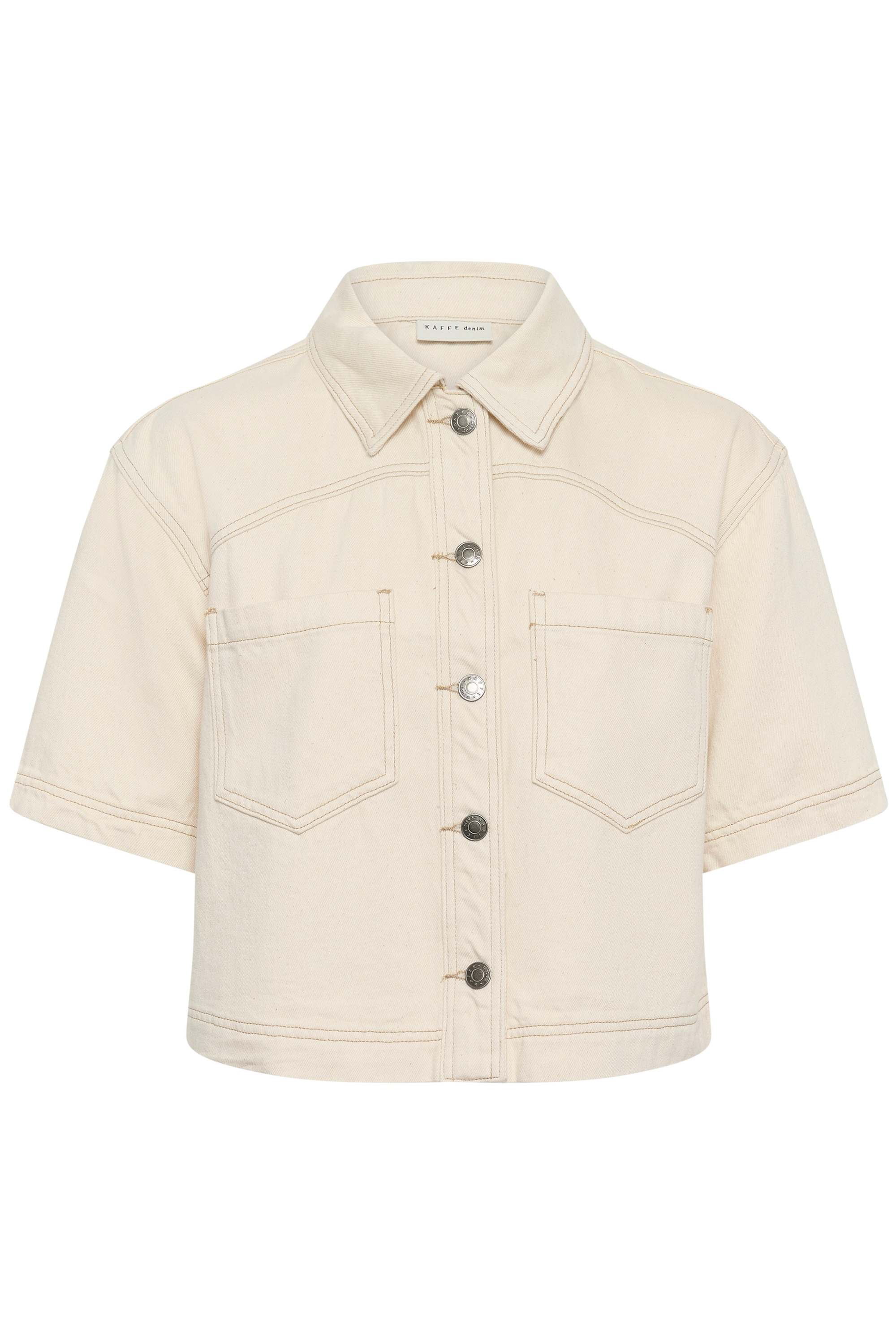 KAFFE Jeansbluse "Damen Jeanshemd KAcatharina"