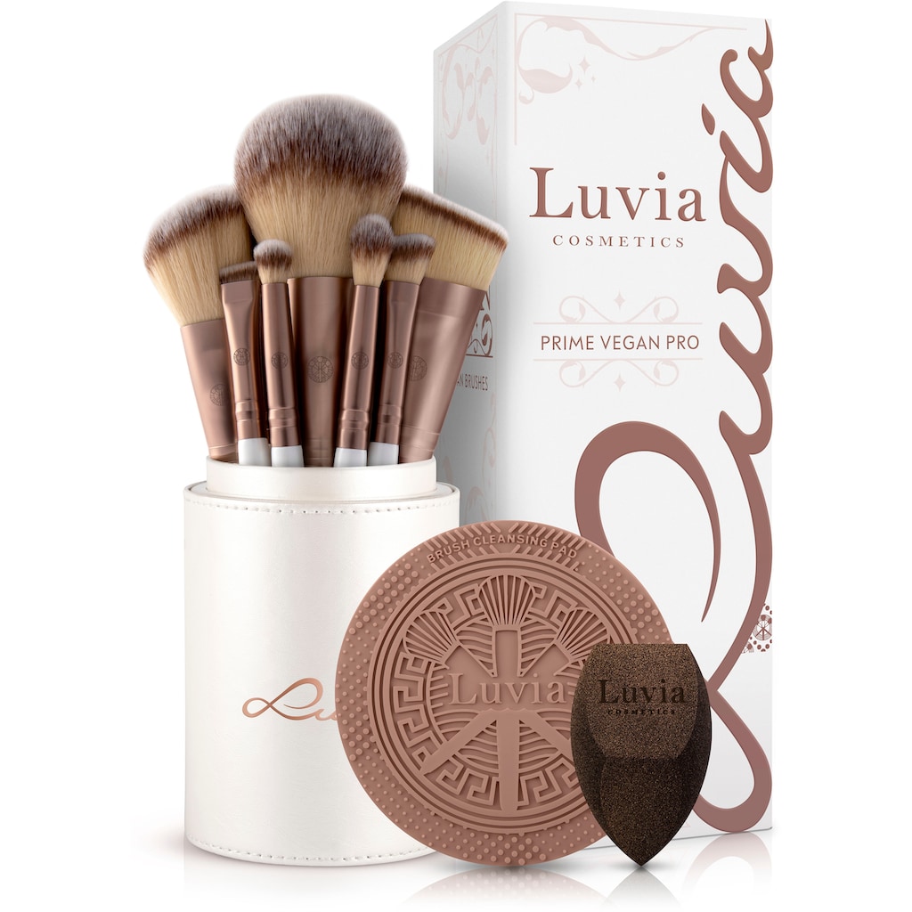 Luvia Cosmetics Kosmetikpinsel-Set »Prime Vegan Pro« (15 tlg.)