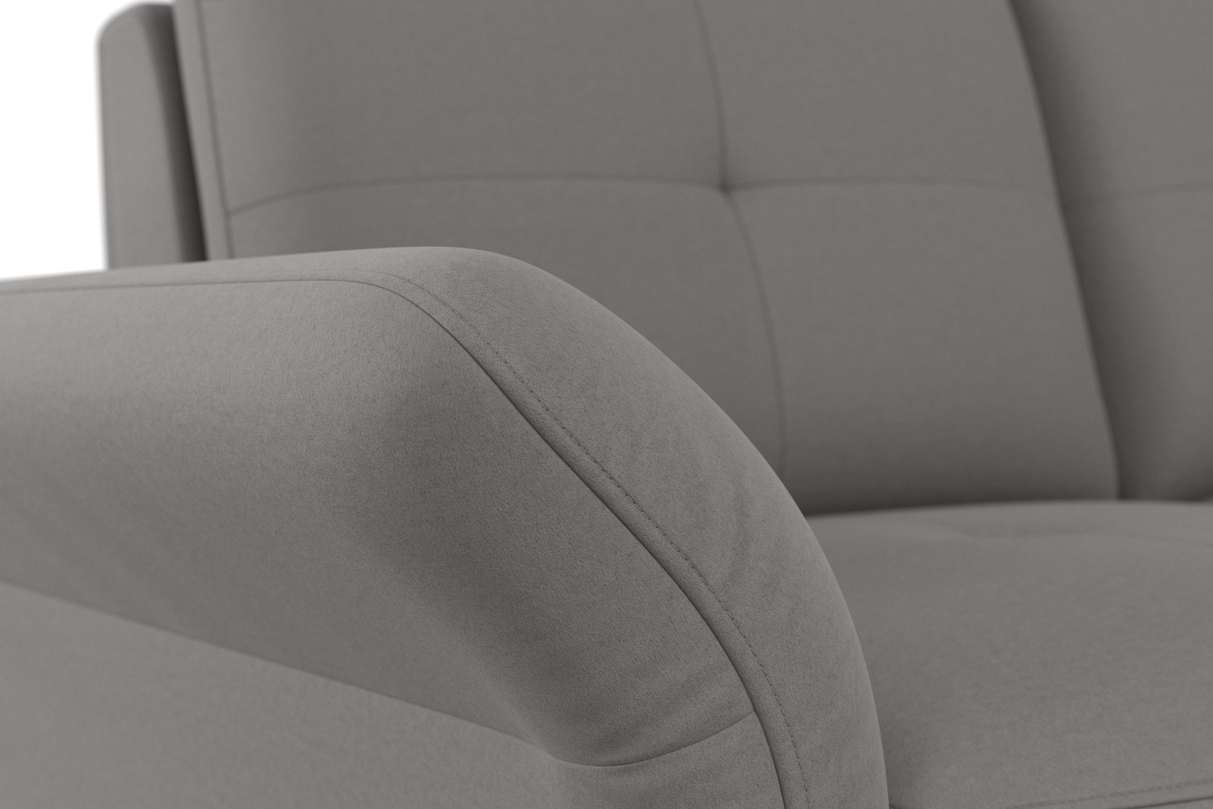 Places of Style Ecksofa »Calando L-Form«, wahlweise mit Bettfunktion, Bettkasten und Armteilfunktion