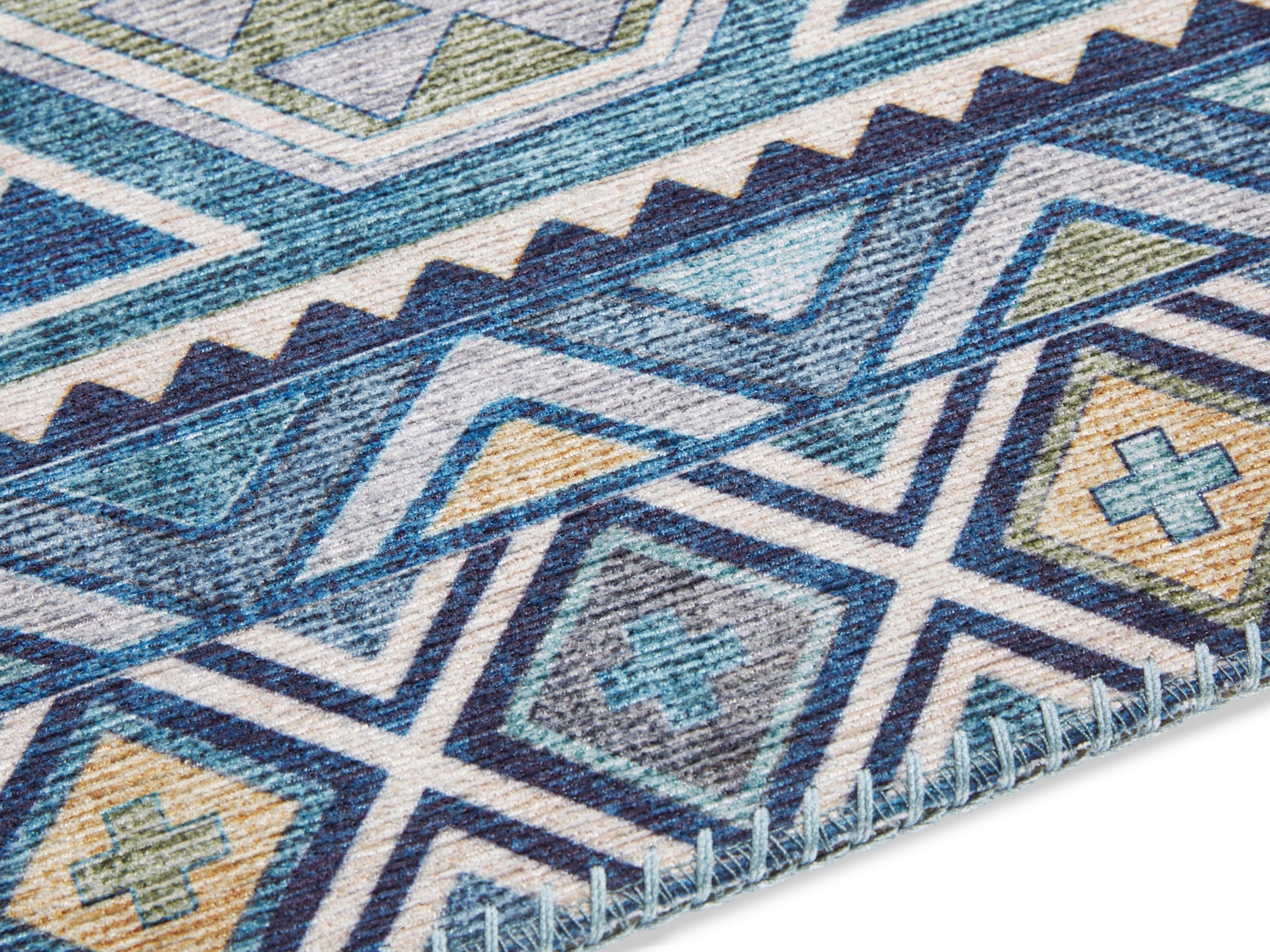 ELLE DECORATION Teppich »Anatolian«, rechteckig, 5 mm Höhe, Orient Optik, Vintage Design, gekettelt, kräftige Farben