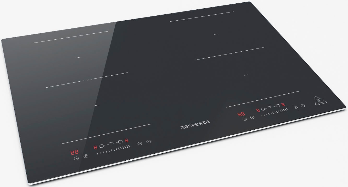 RESPEKTA Backofen-Set »ASET7008800I«, mit 1-fach-Teleskopauszug, (Set, 2 St.)