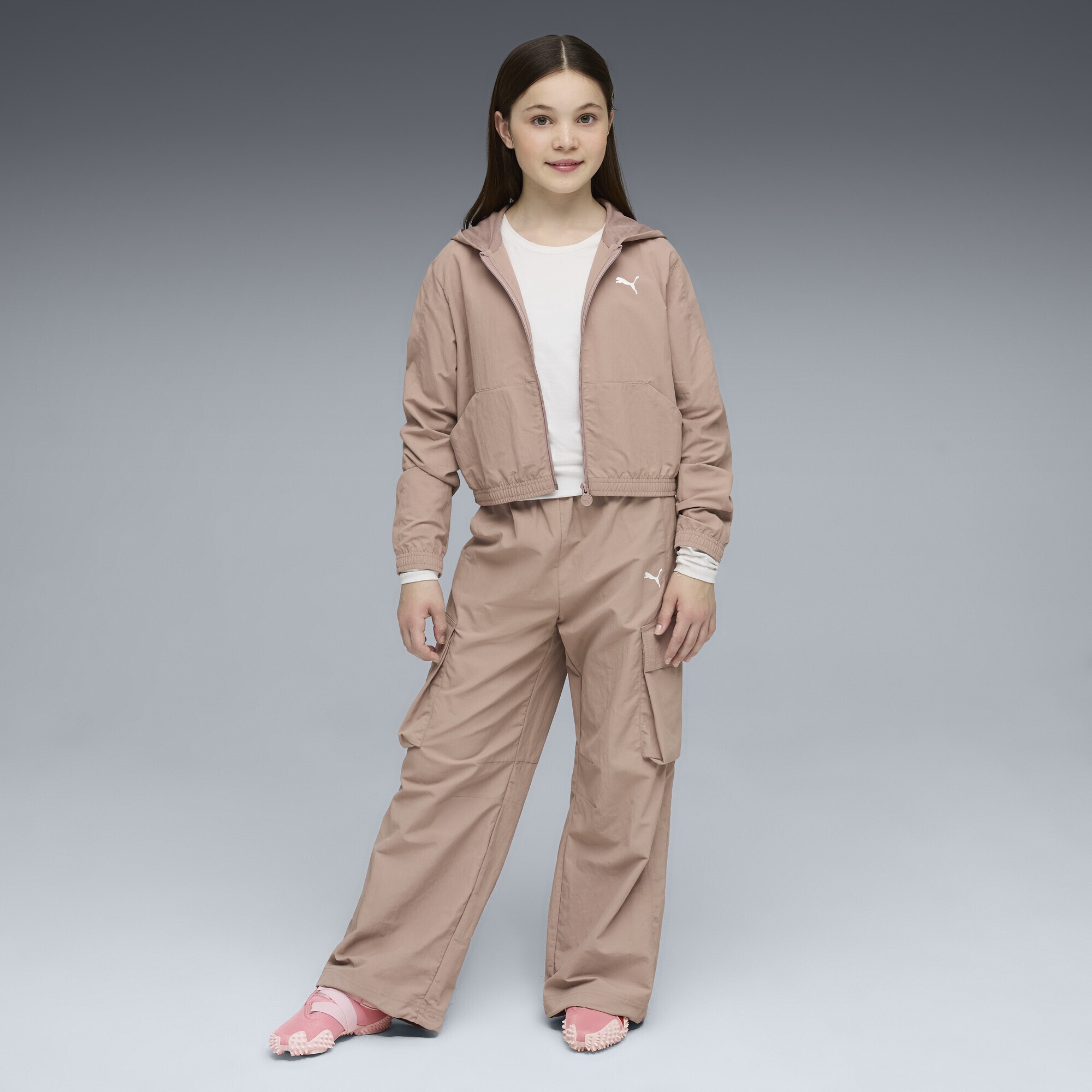 Thumbnail - PUMA Kapuzensweatjacke "T7 Kurze Jacke Mädchen"