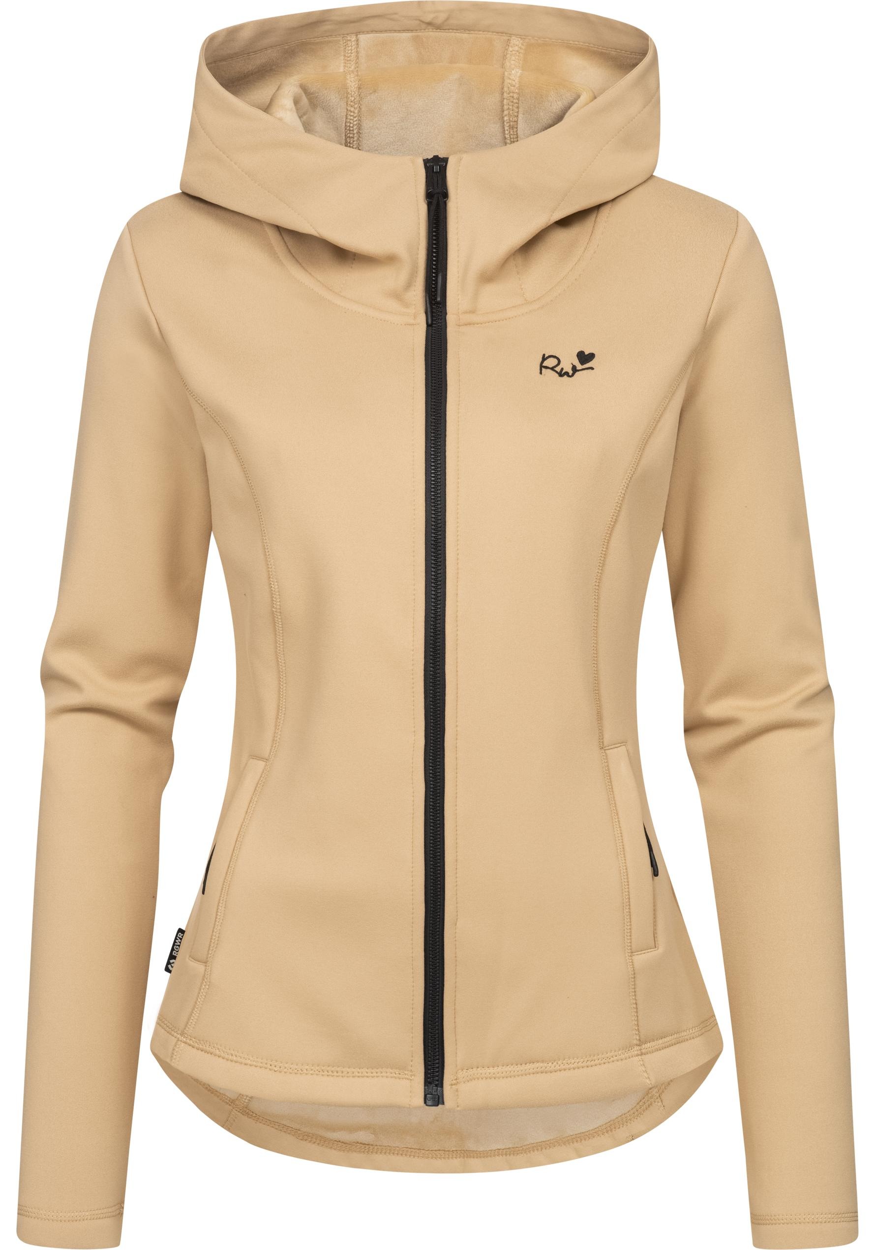 Ragwear Kapuzensweatjacke »Lyshka«, Sportliche weiche und elastische Kapuzenjacke